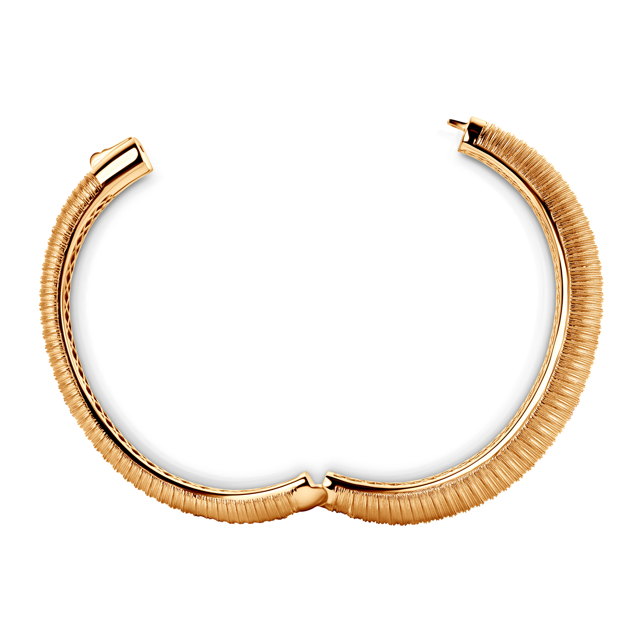 Armreif Armspange 13,2 mm, Silber vergoldet