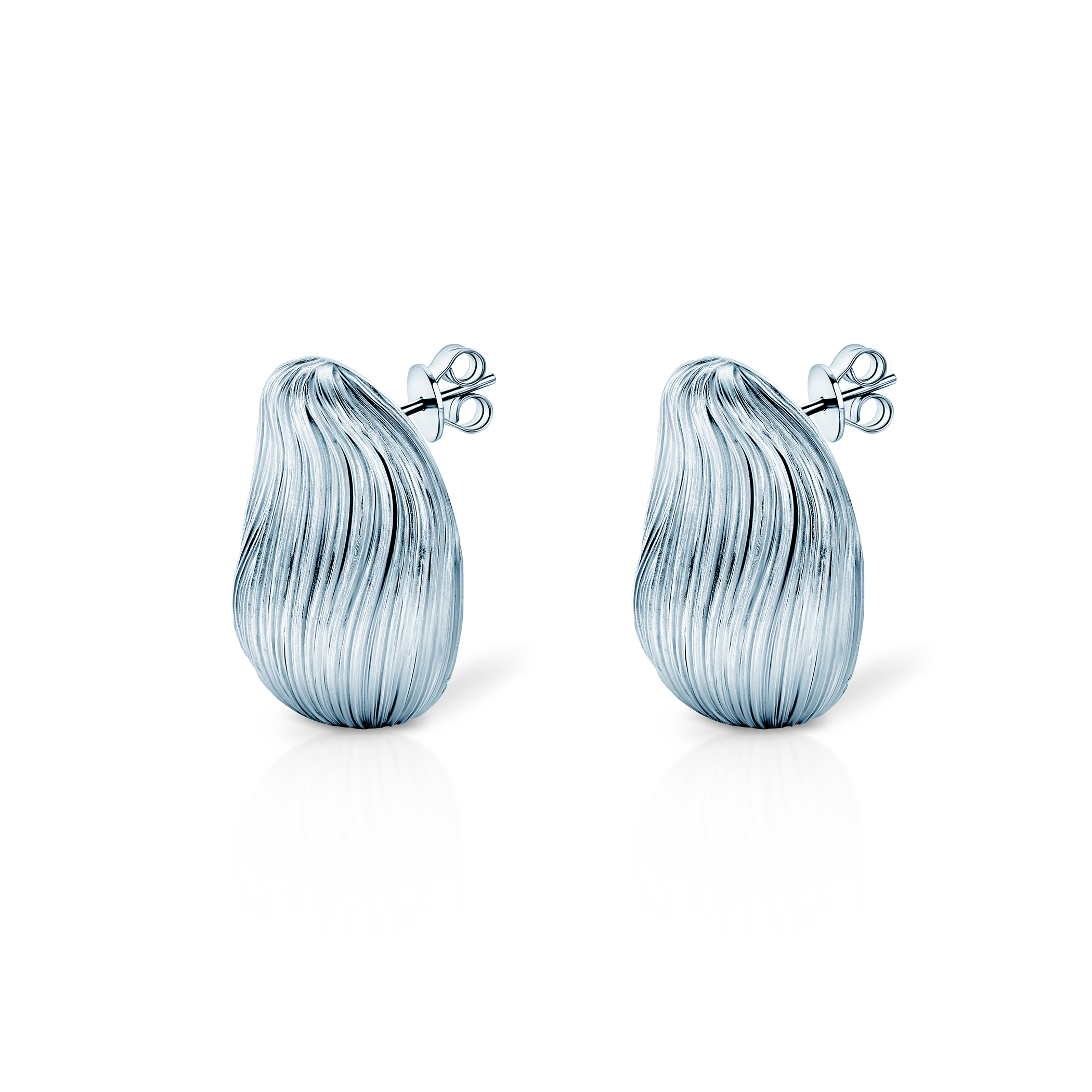 Kolczyki srebrne Luneé