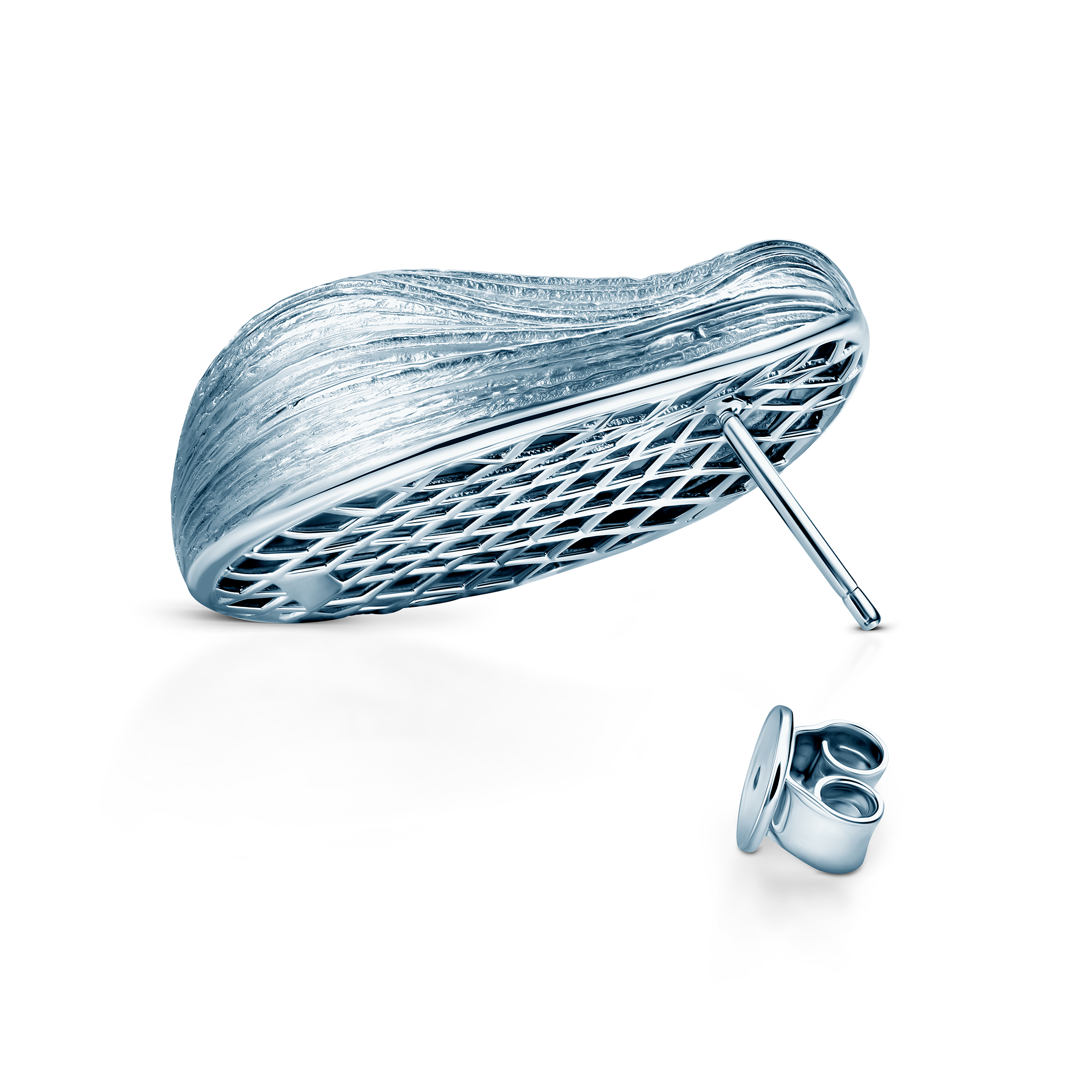 Kolczyki srebrne Luneé