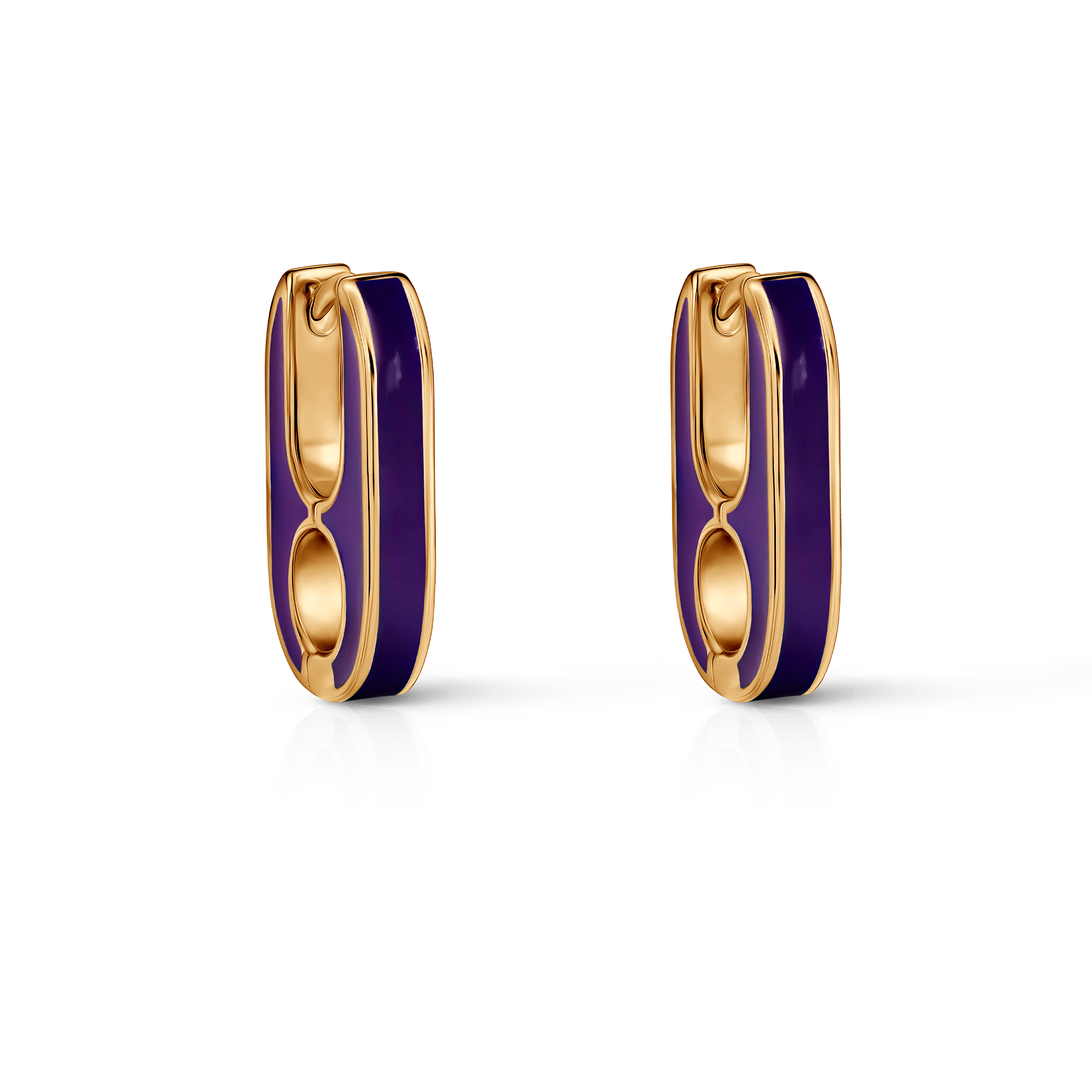 Prismé Ohrringe Silber vergoldet