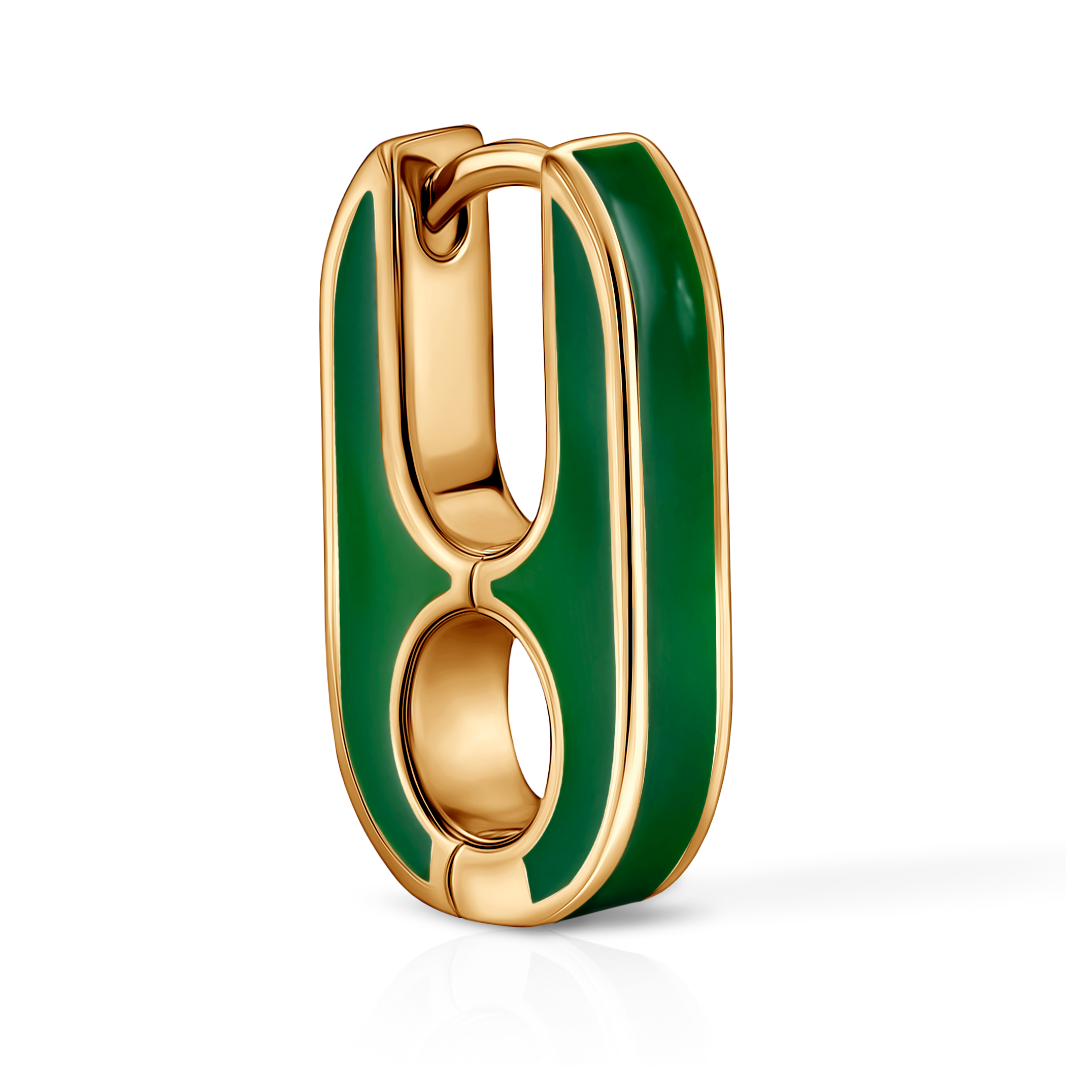 Prismé Ohrringe Silber vergoldet