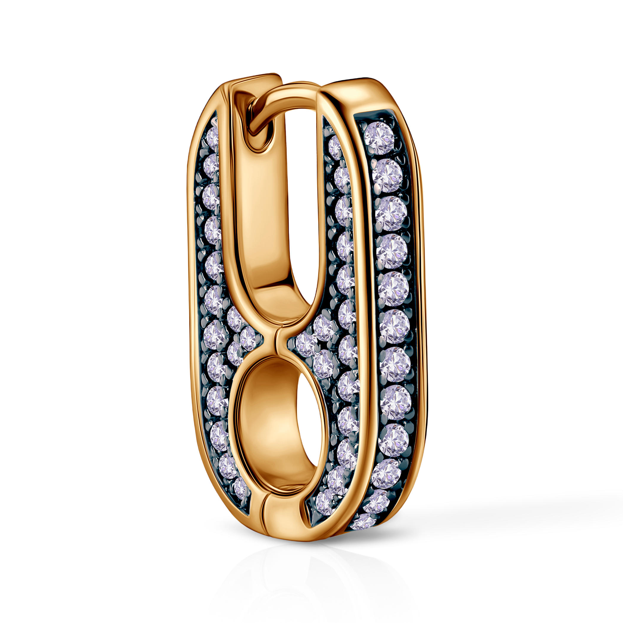 Prismé Ohrringe Silber vergoldet - 5