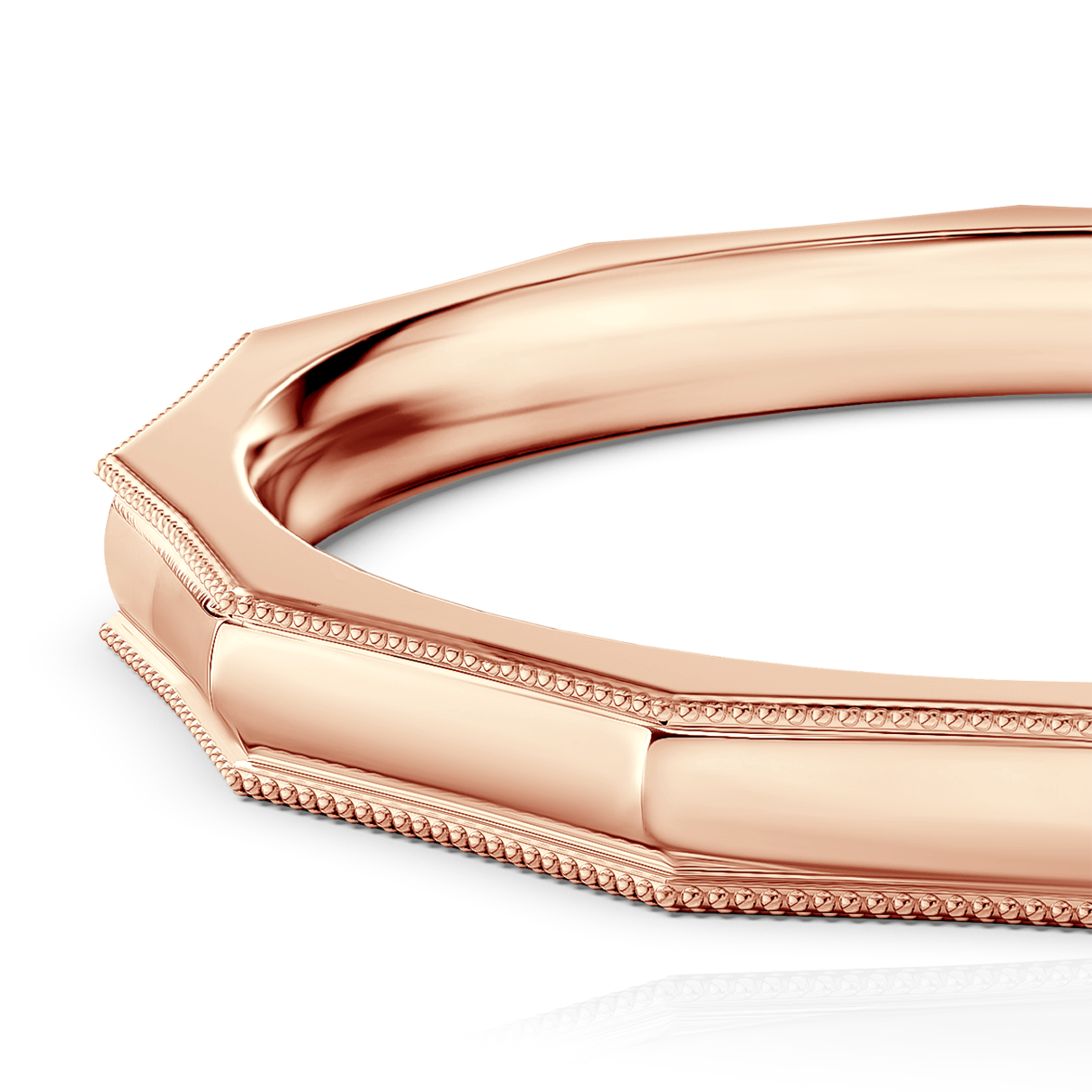 Pierścionek SAVICKI: różowe złoto