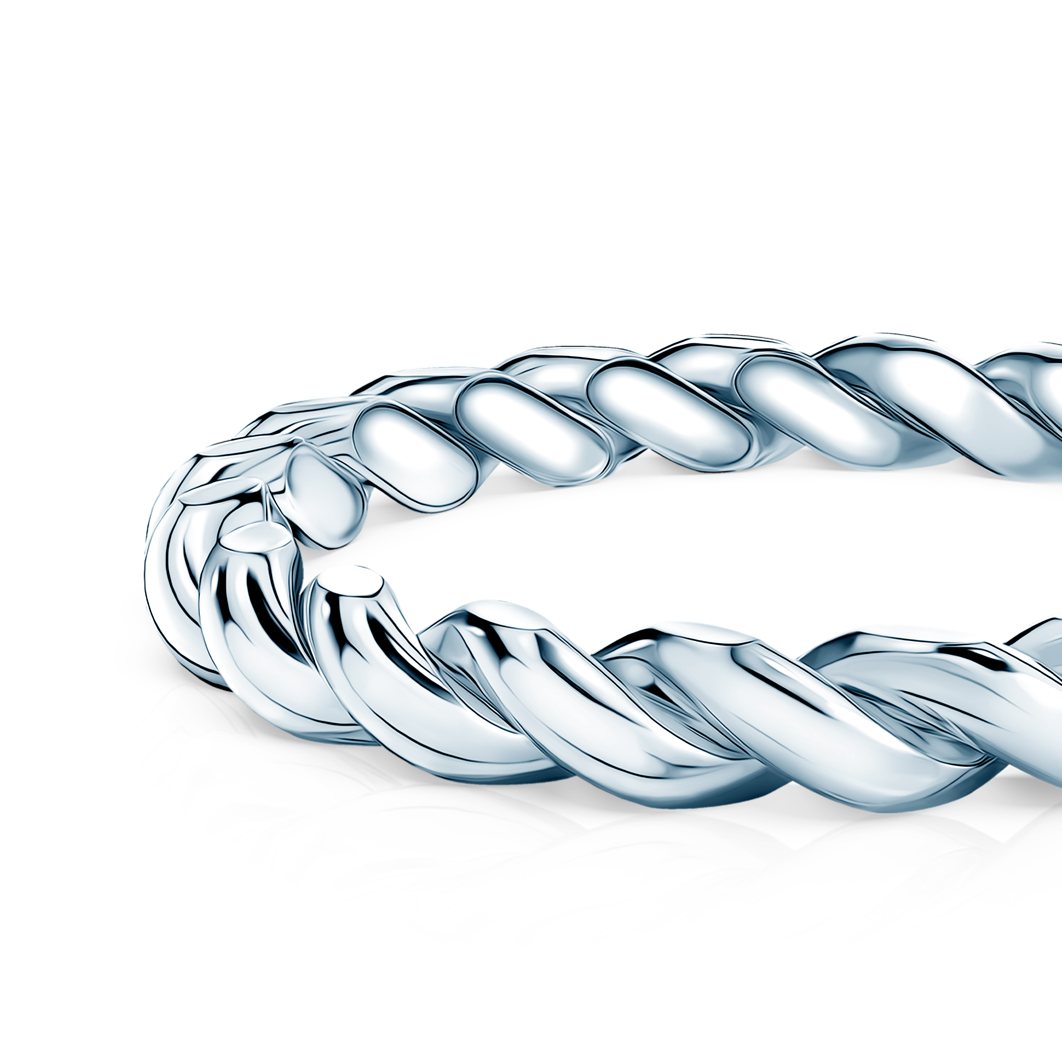 Pierścionek SAVICKI: białe złoto