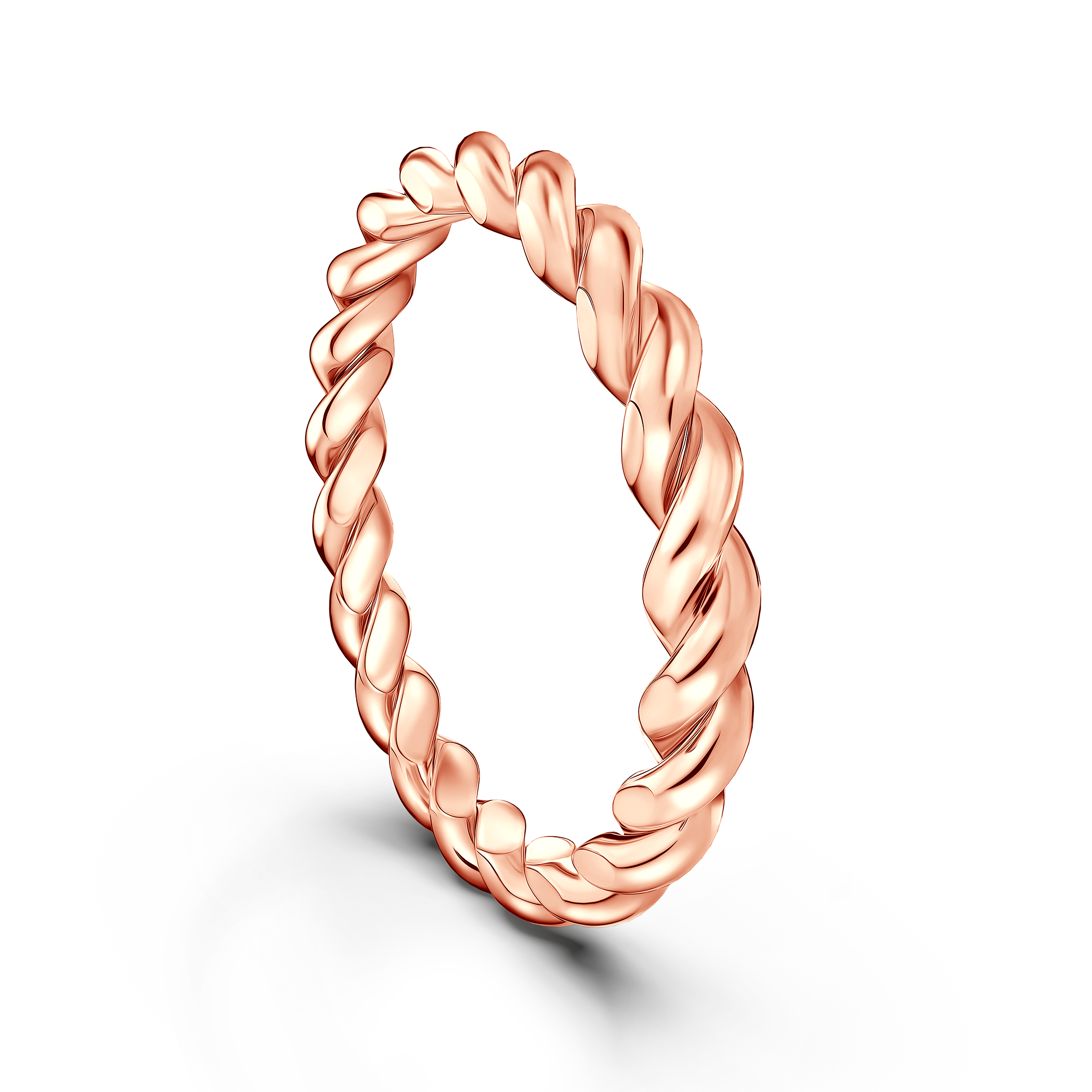 Pierścionek SAVICKI: różowe złoto