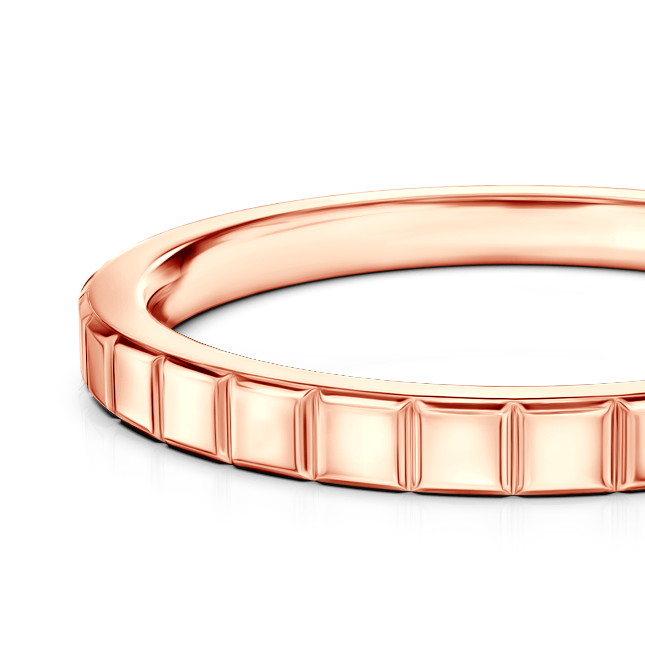 Pierścionek SAVICKI: różowe złoto