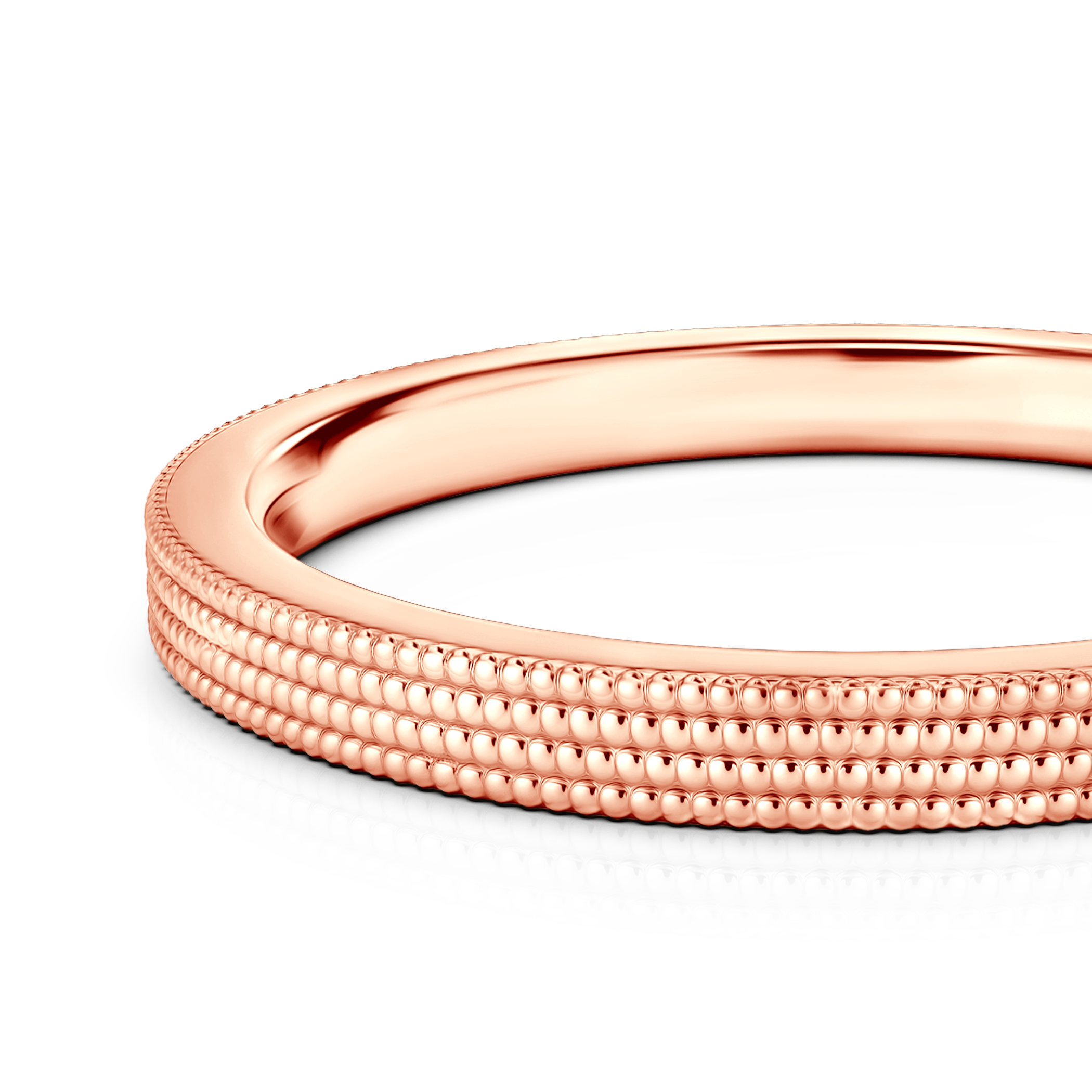 Pierścionek SAVICKI: różowe złoto