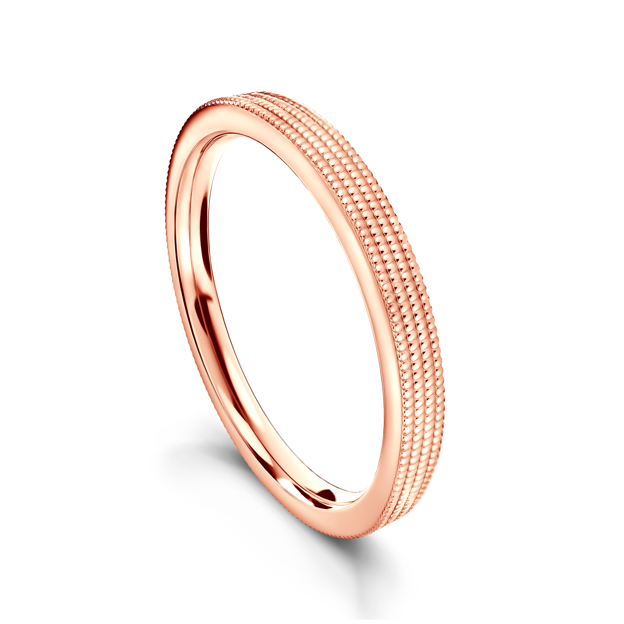 Pierścionek SAVICKI: różowe złoto