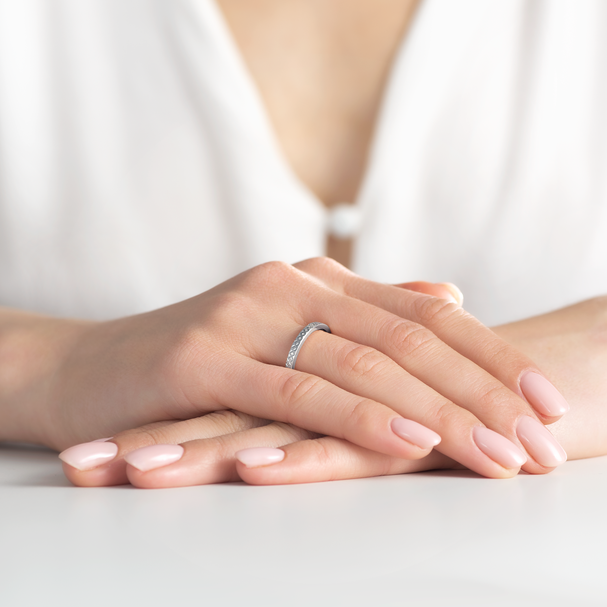 Pierścionek Symphony: srebro