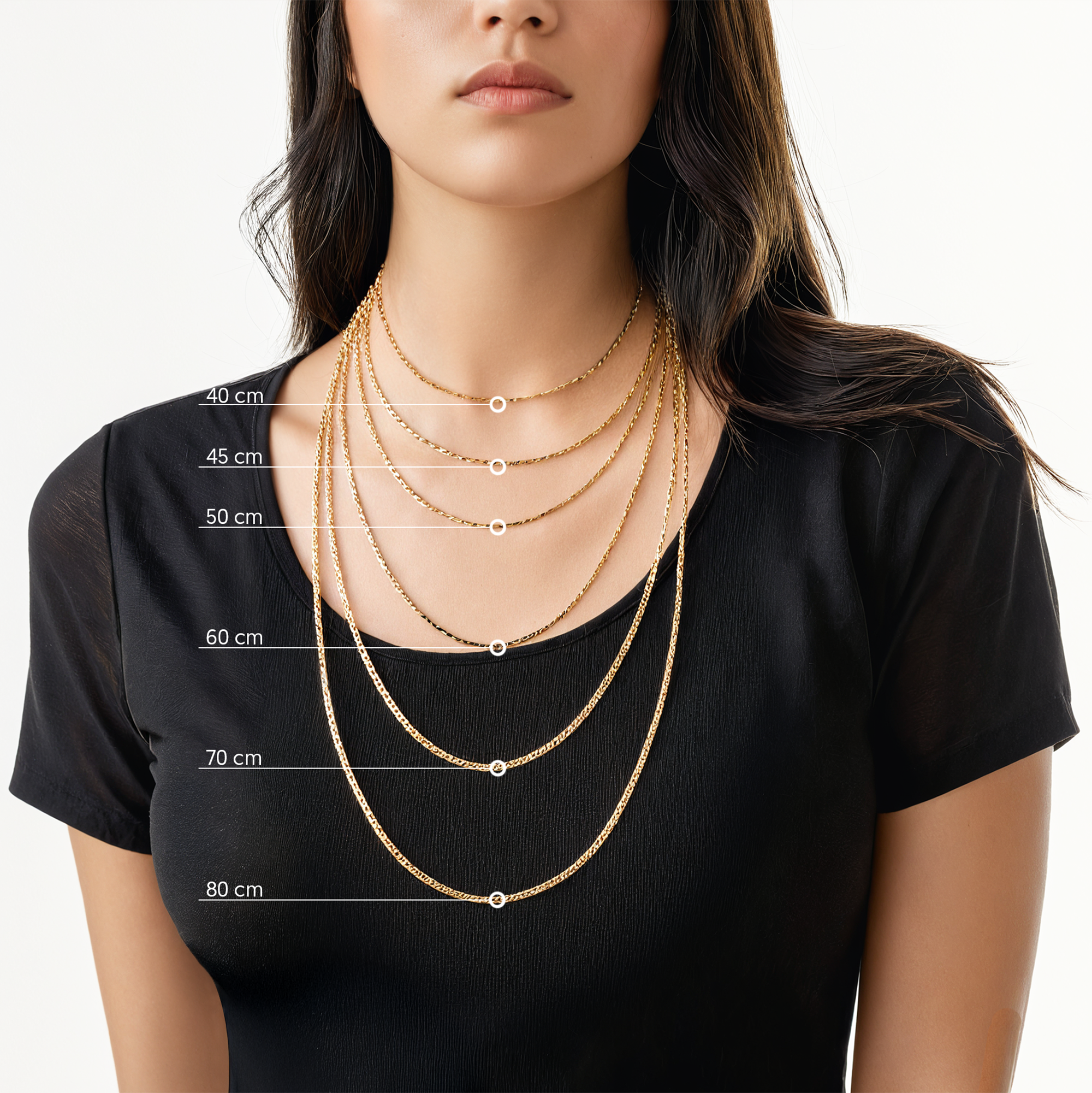 Kette SAVICKI 1,5 mm: Gold 585, Singapurkette