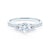 Zásnubní prsten Dream: bílé zlato, diamanty