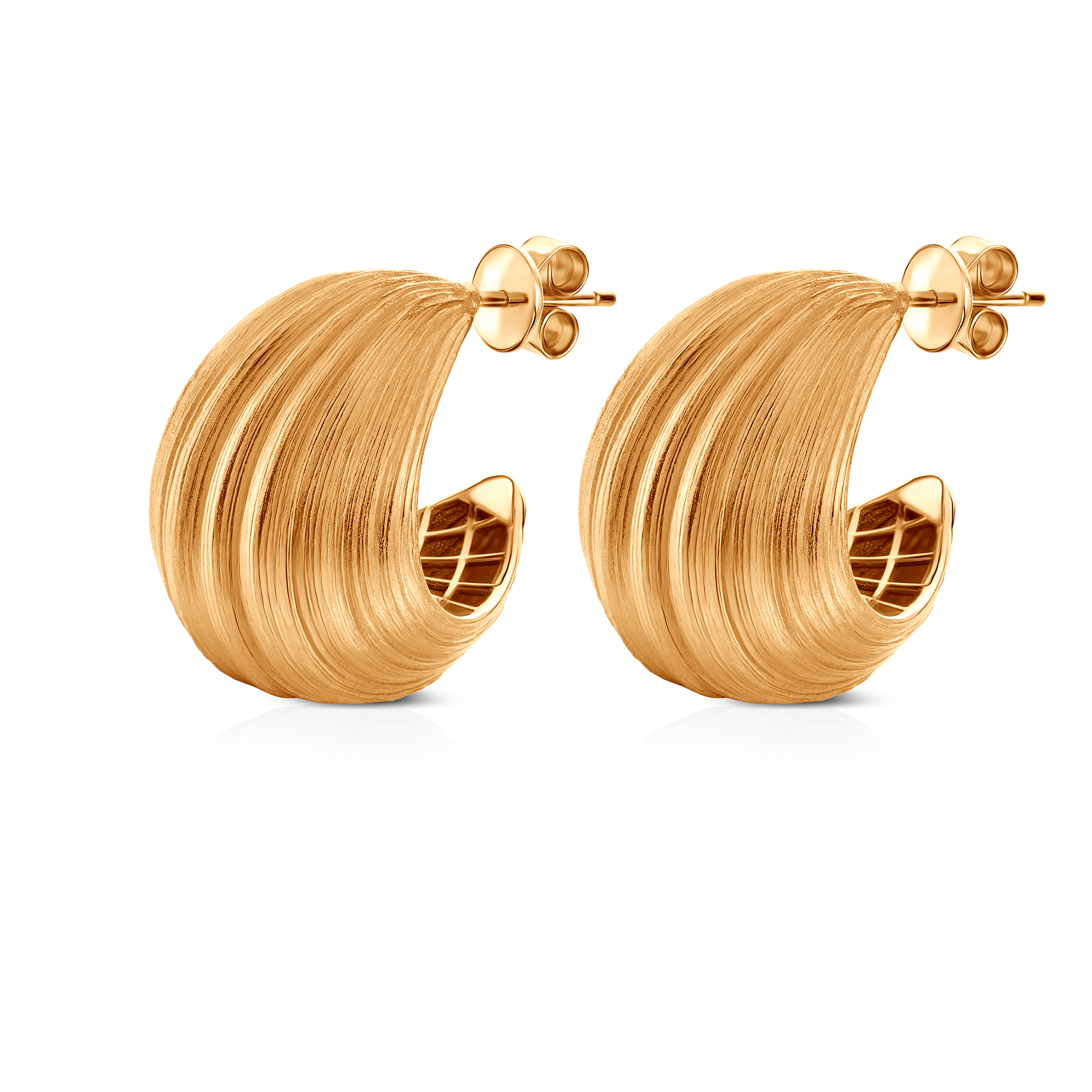 Luneé Ohrringe Silber vergoldet