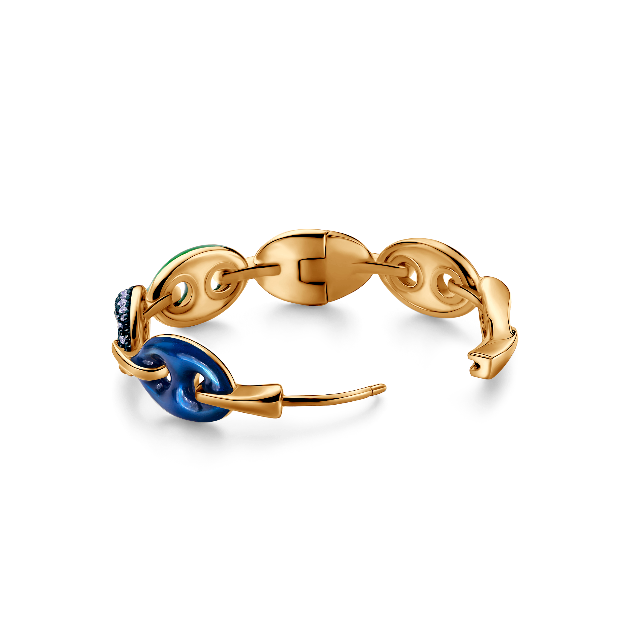 Prismé Ohrringe Silber vergoldet