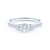 Zásnubní prsten Dream: bílé zlato, diamanty