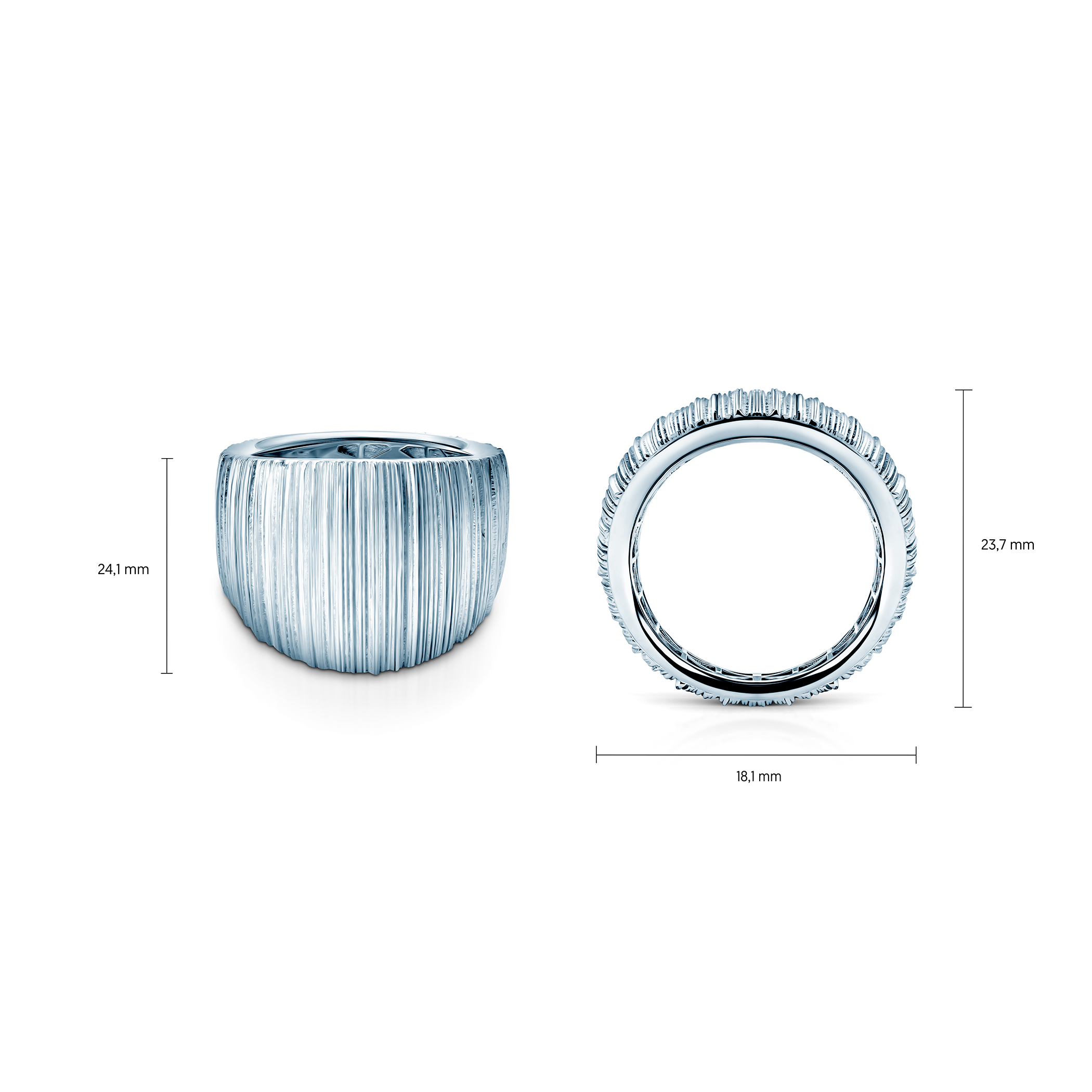 Luneé Ring Silber - 7