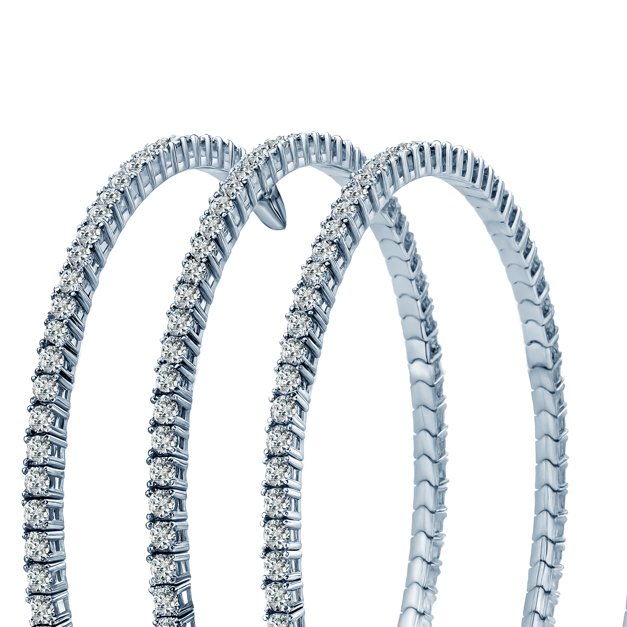 Armband mit Zirkonia 2,35 mm, Silber