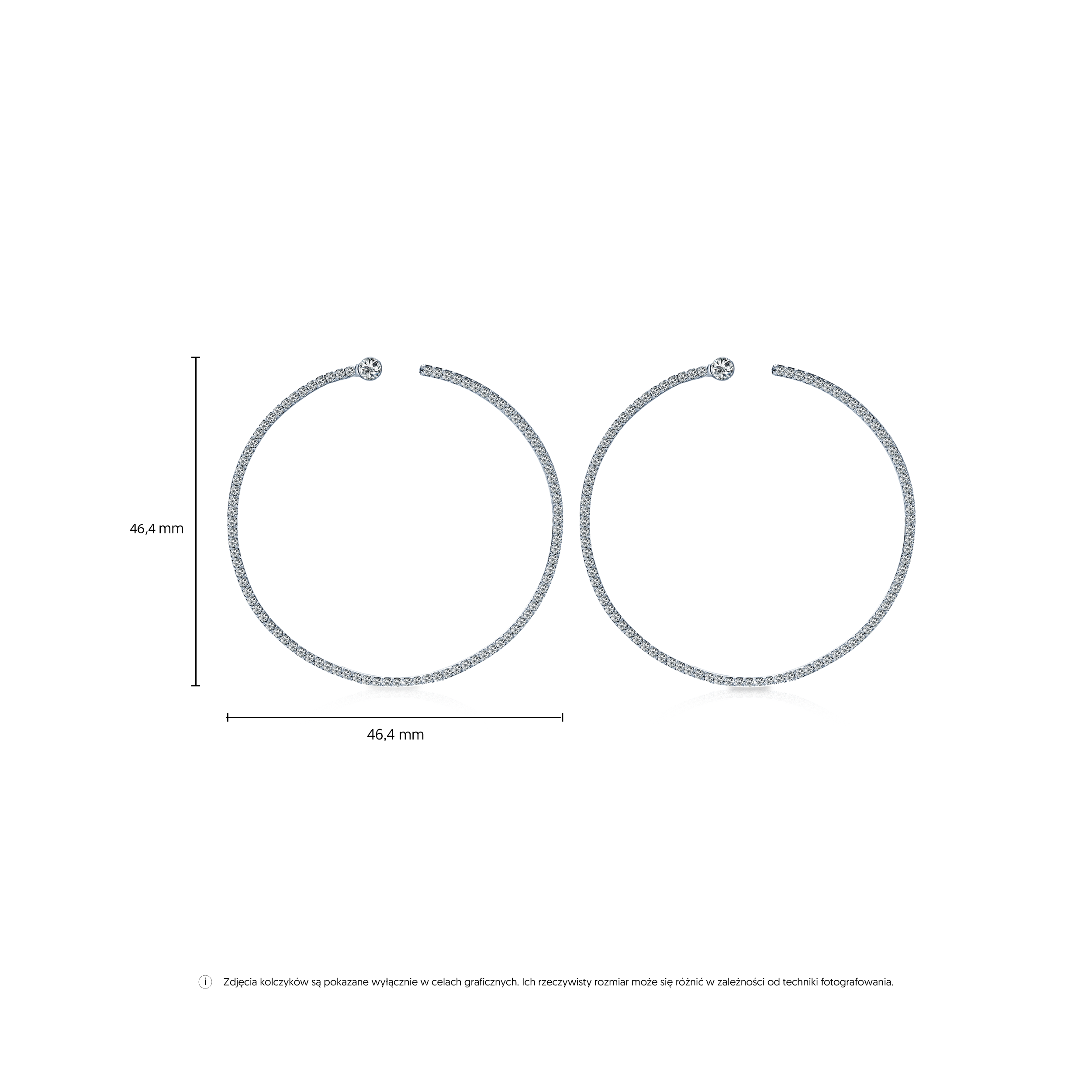 Ohrringe SAVICKI: Silber, Zirkonia