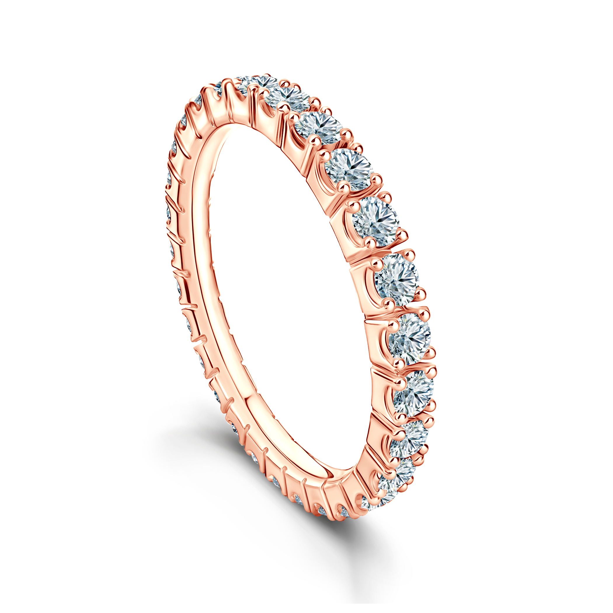 Ring Symphony: Roségold, Diamanten - 4