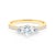 Zásnubný prsteň Dream: zlatý, diamant