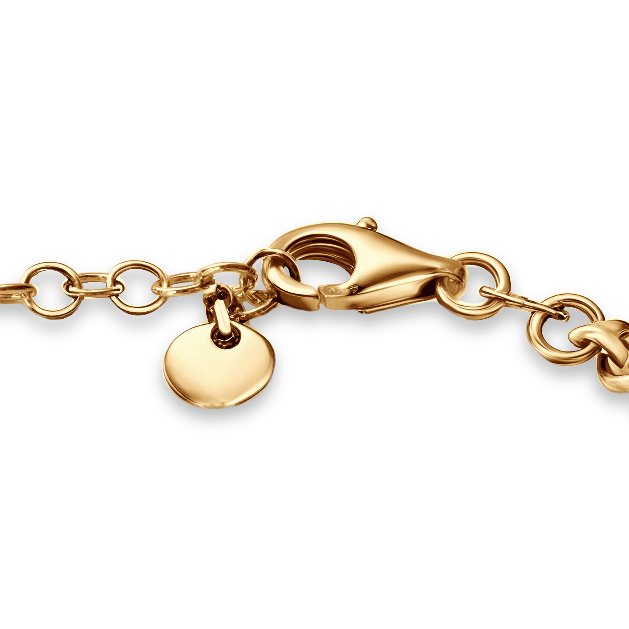 Bransoletka Savicki: srebrna pozłacana 925