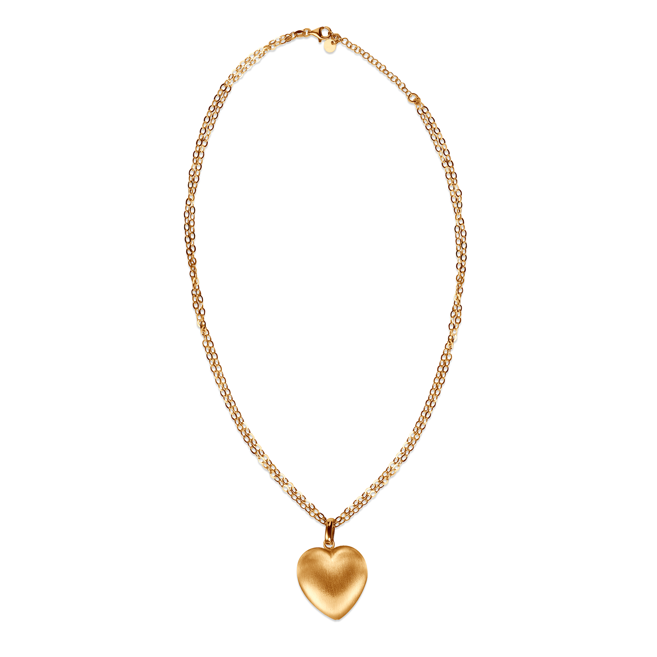 Naszyjnik Savicki: srebrny pozłacany 925