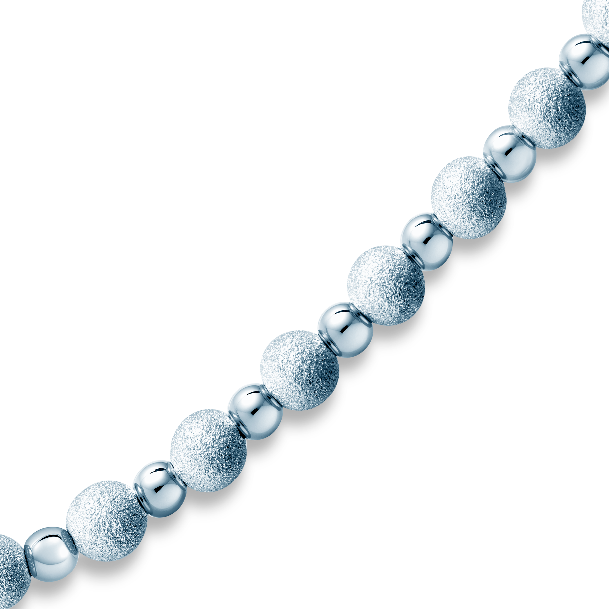 Halskette Solmire, silbern