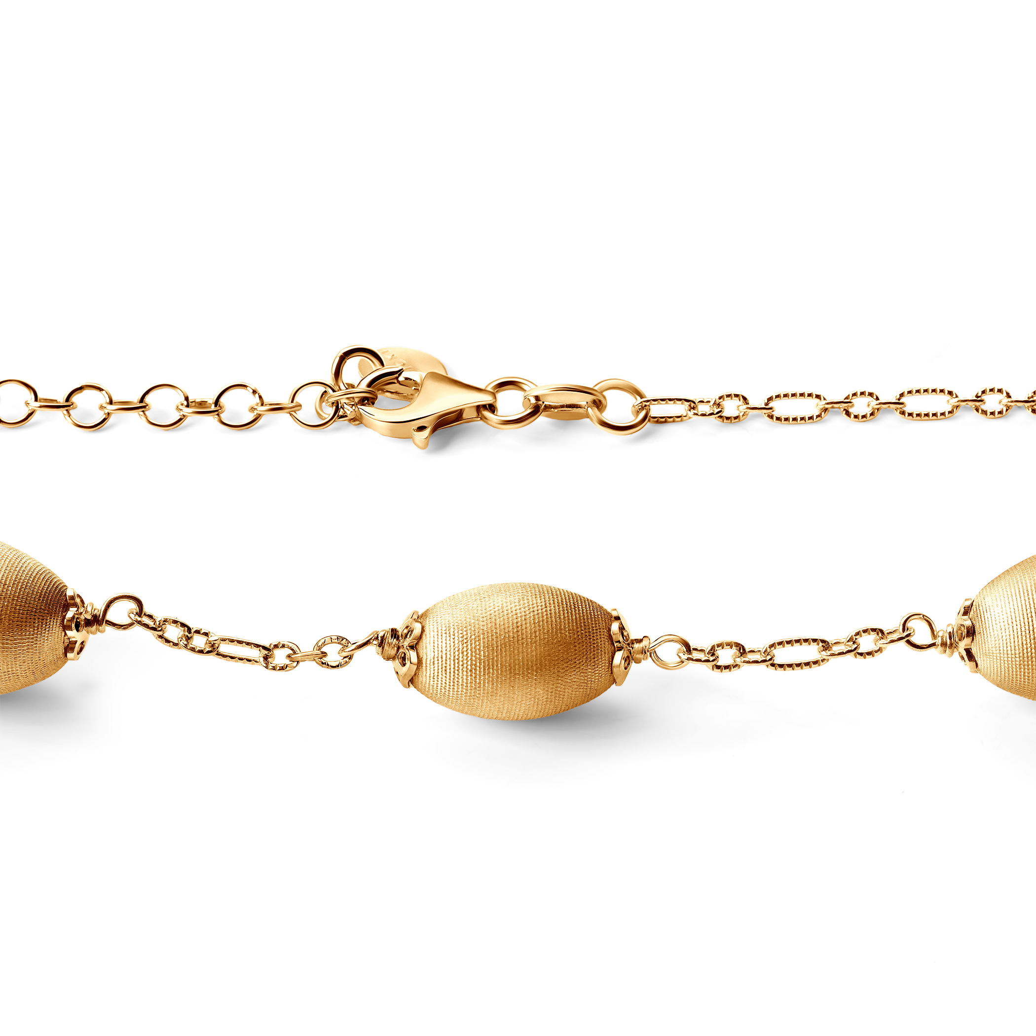 Halskette Solmire, vergoldetes Silber