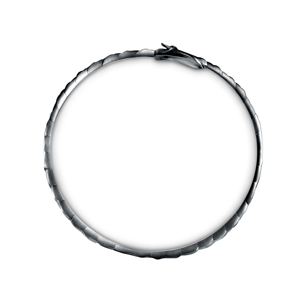 Armband Savicki: Silber 925, schwarze Diamanten