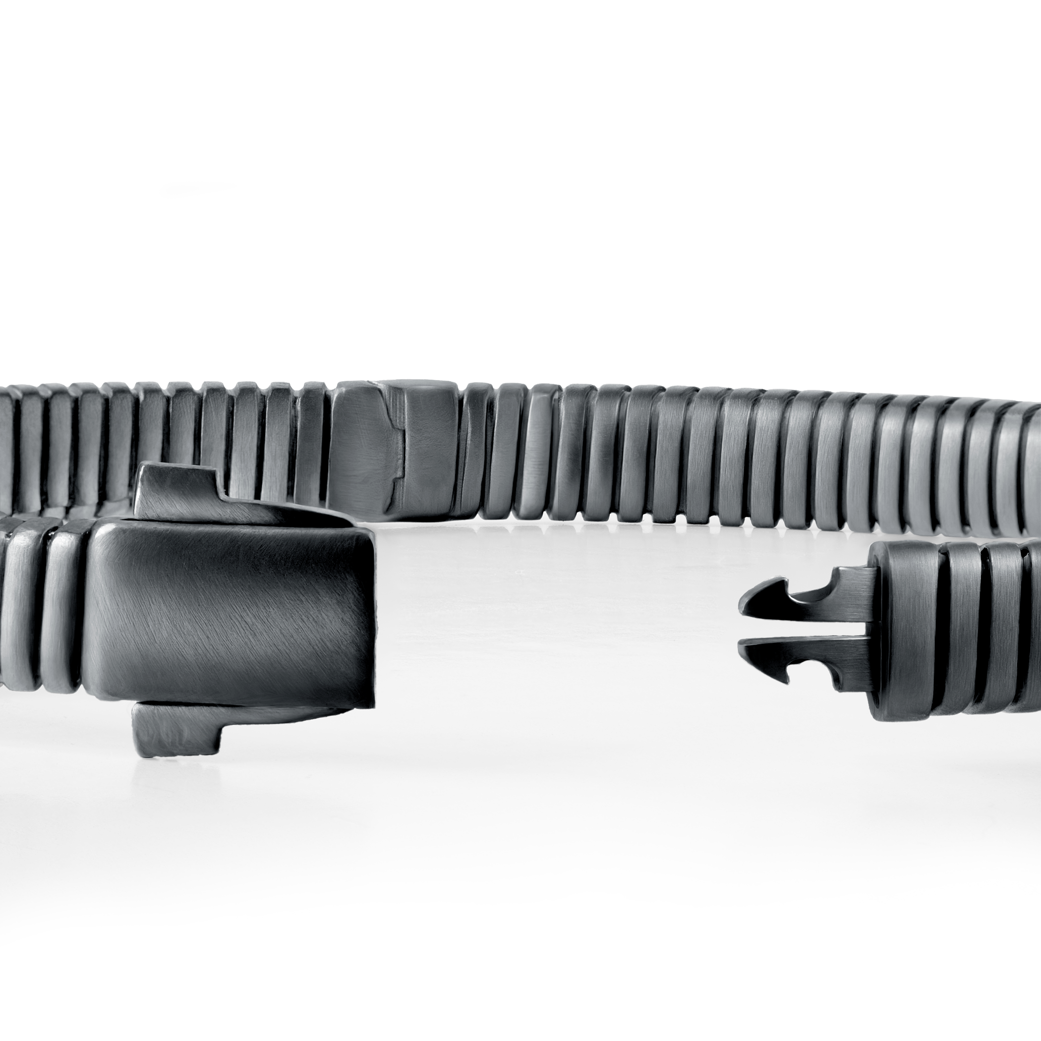 Bransoletka Savicki: srebro 925, czarne diamenty