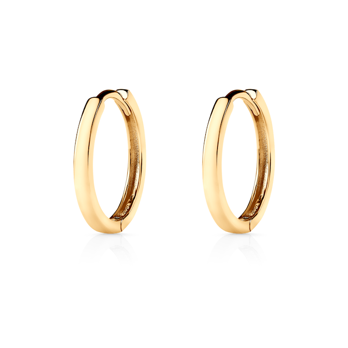 Kolczyki koła Savicki: złote