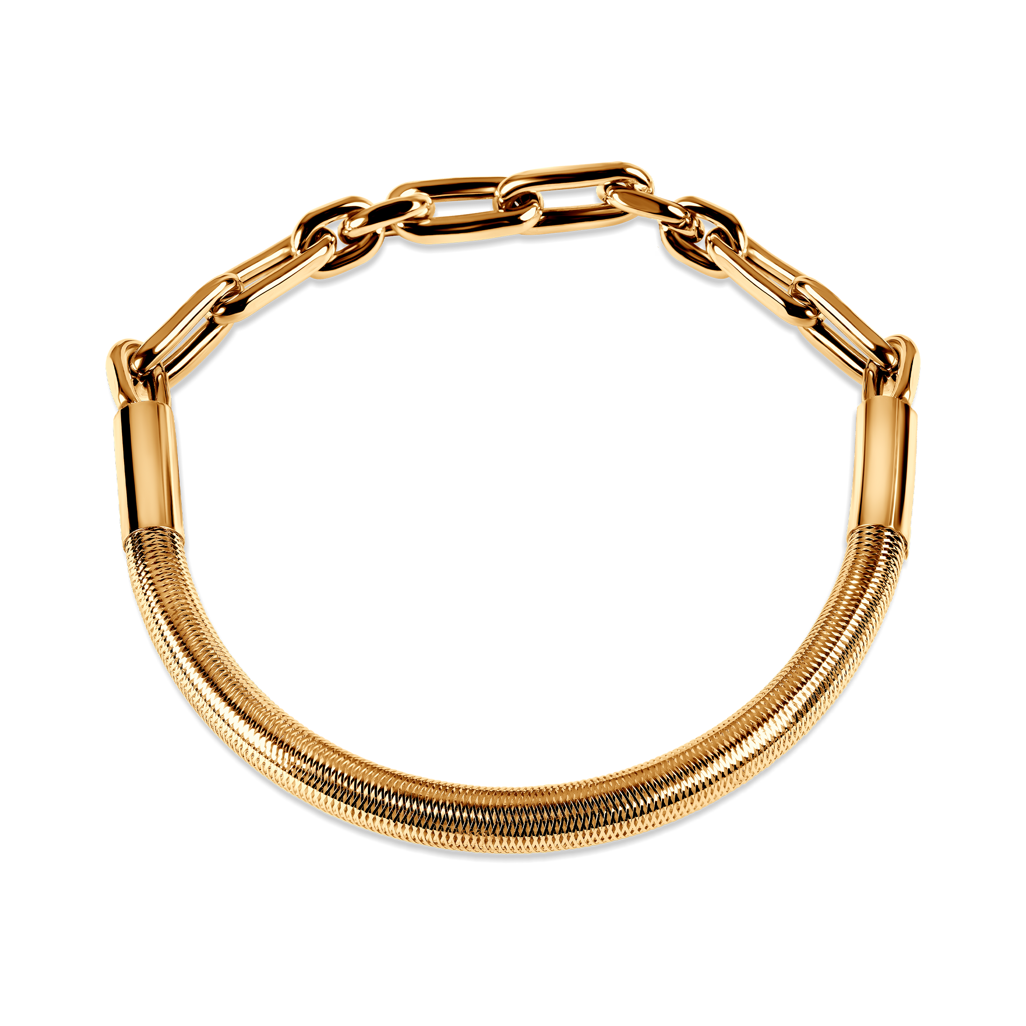 Bransoletka Savicki 4,0mm: złota 585