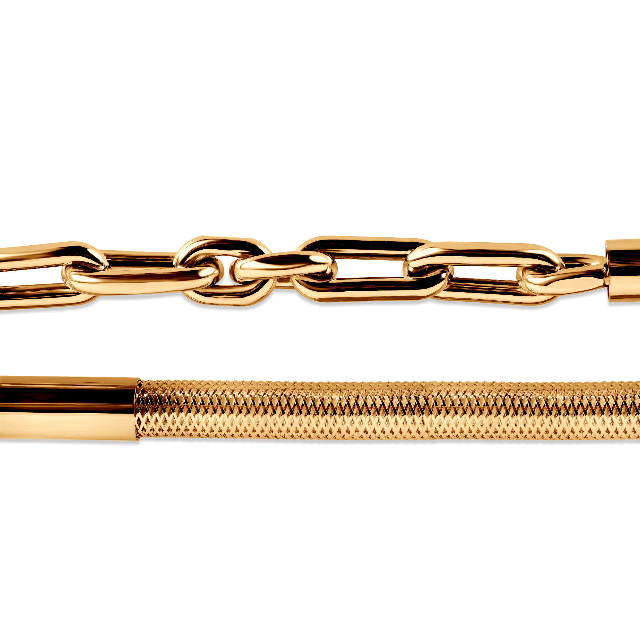 Bransoletka Savicki 4,0mm: złota 585