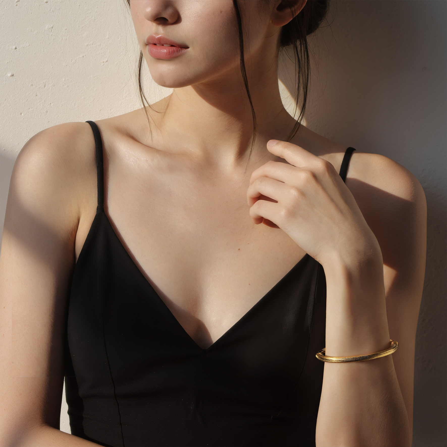 Bransoletka Savicki 4,0mm: złota 585