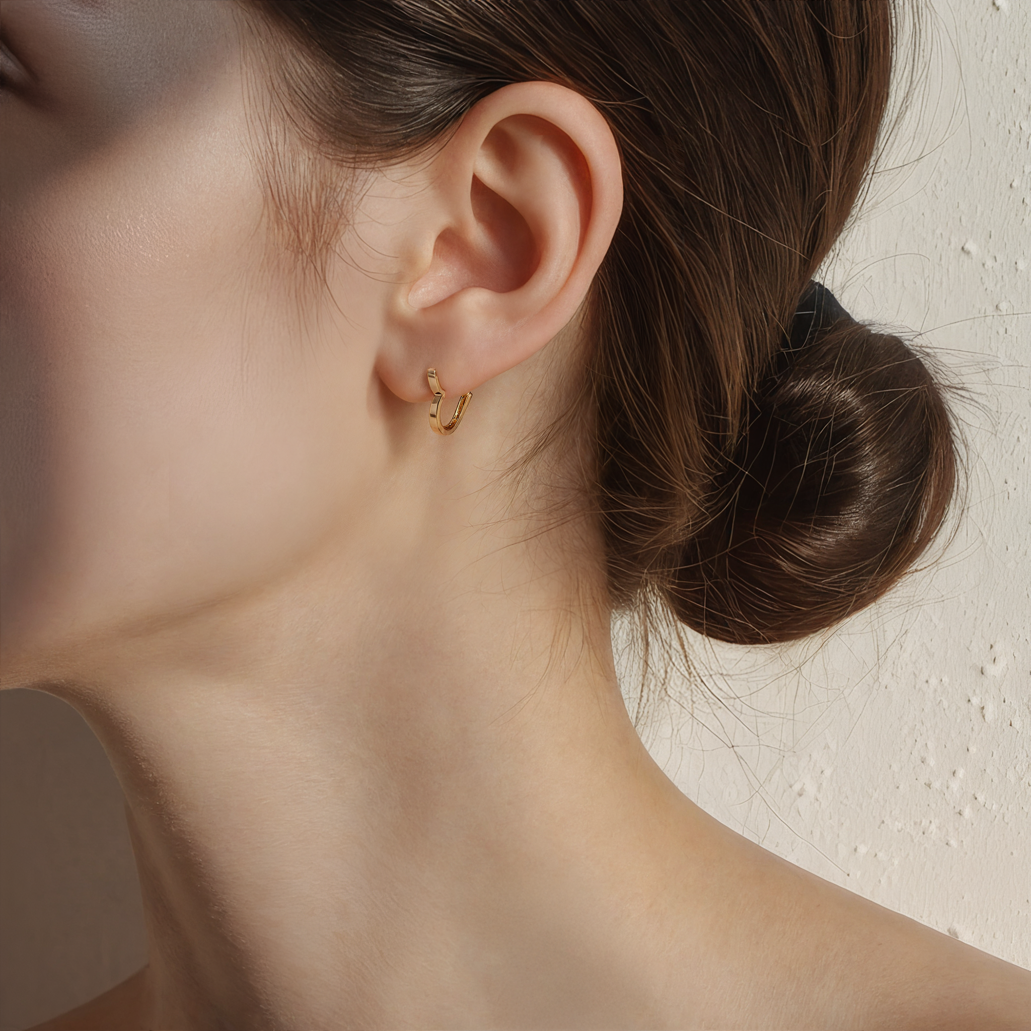 Kolczyki serca Savicki: złote