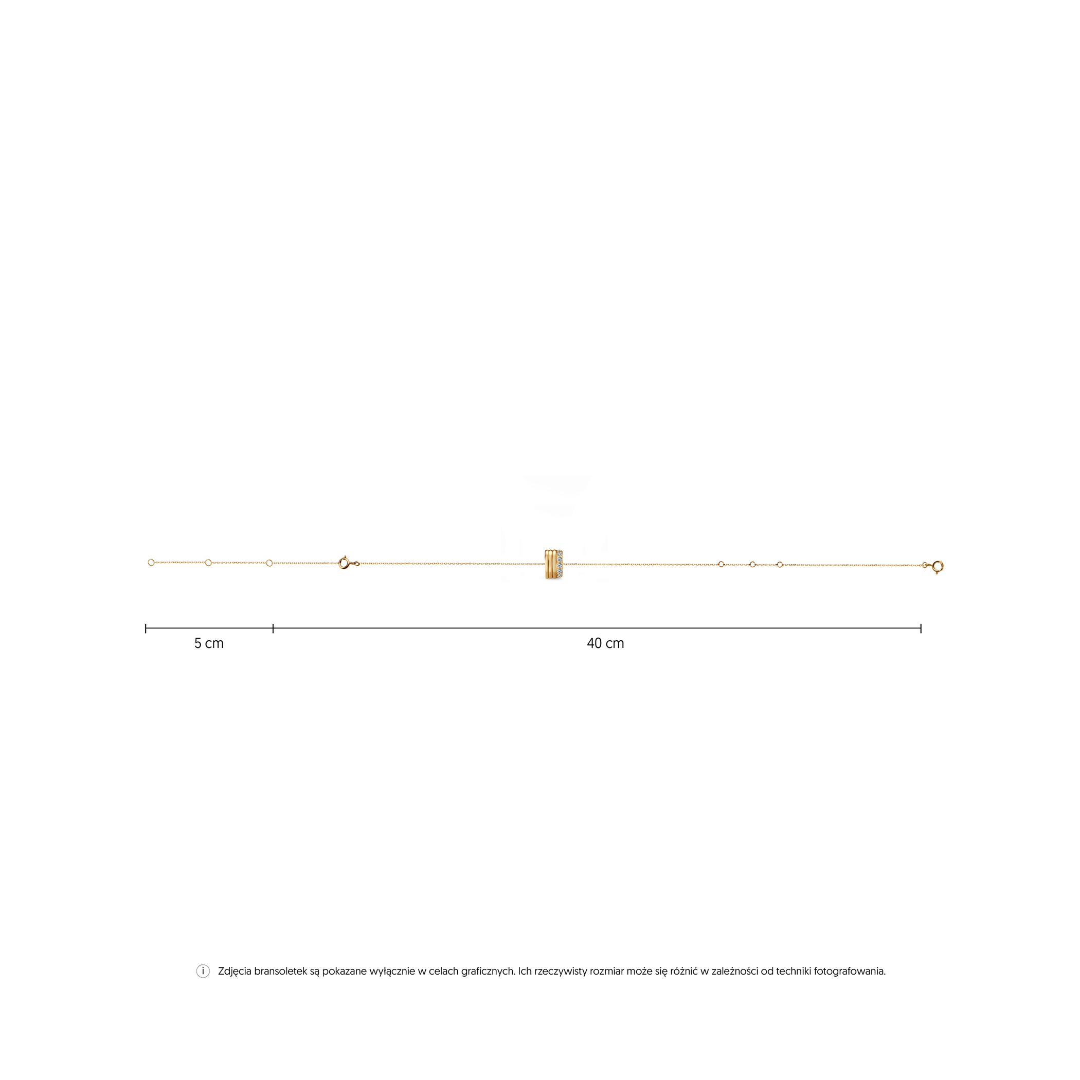 Naszyjnik Savicki: srebrny pozłacany 925, cyrkonie