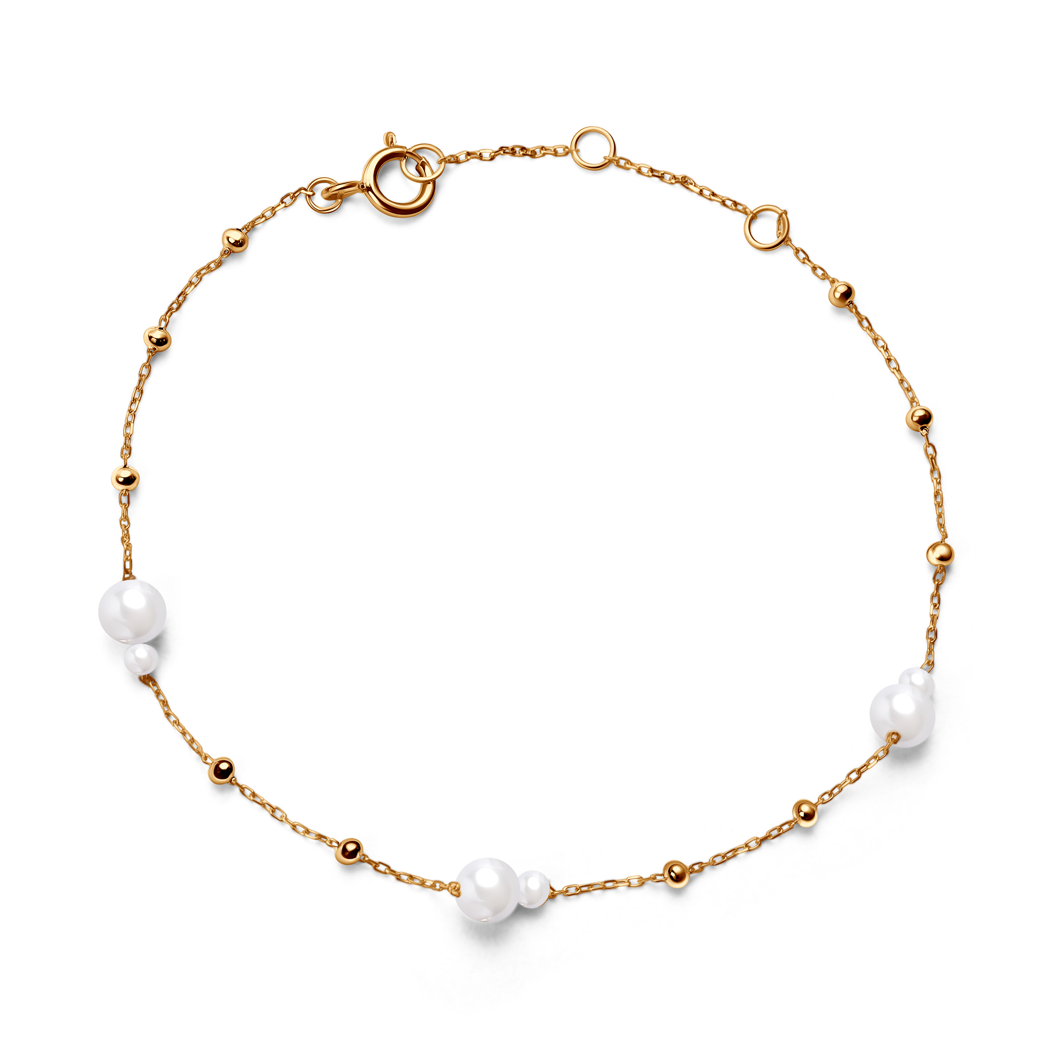 Célamare Armband: Gold, Perle