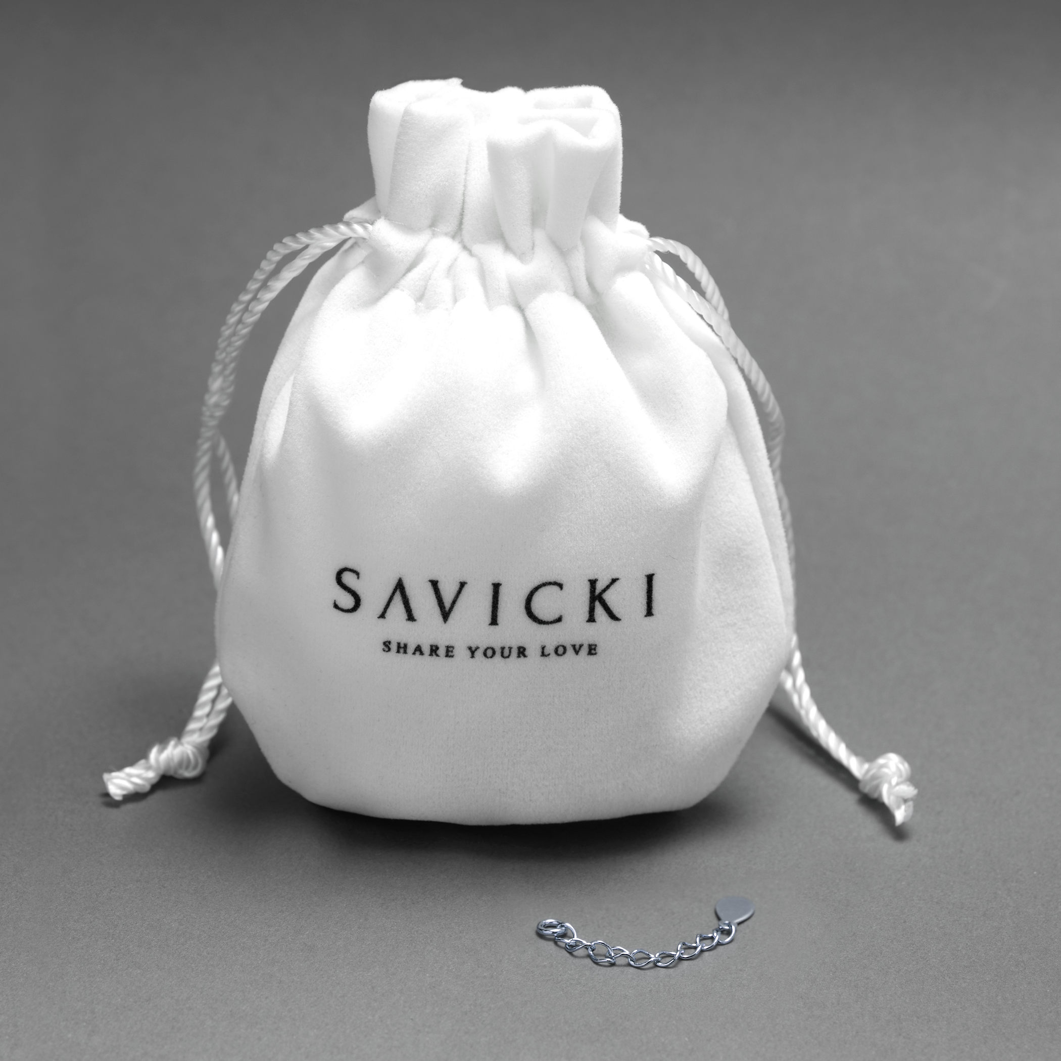 Przedłużka do łańcuszka Savicki: srebrna