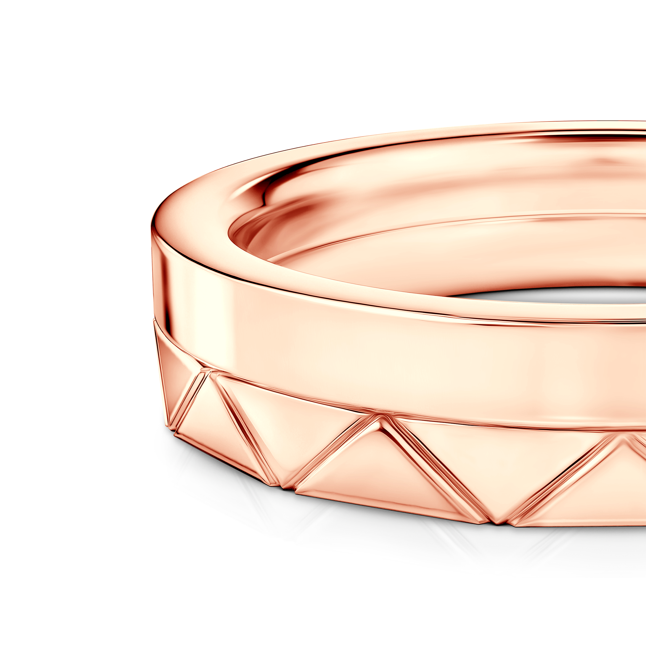 Pierścionki Symphony zestaw: złoty