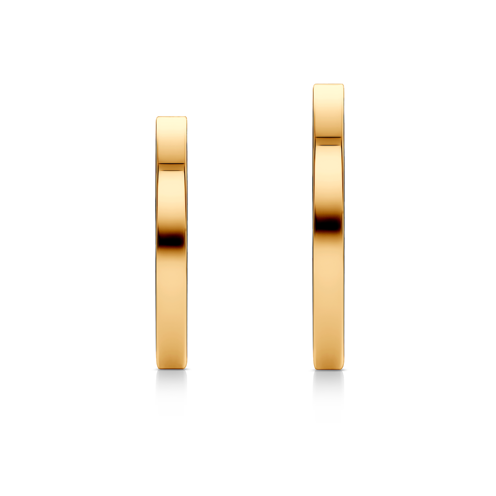 Eheringe: Gold, Flach, 2 mm