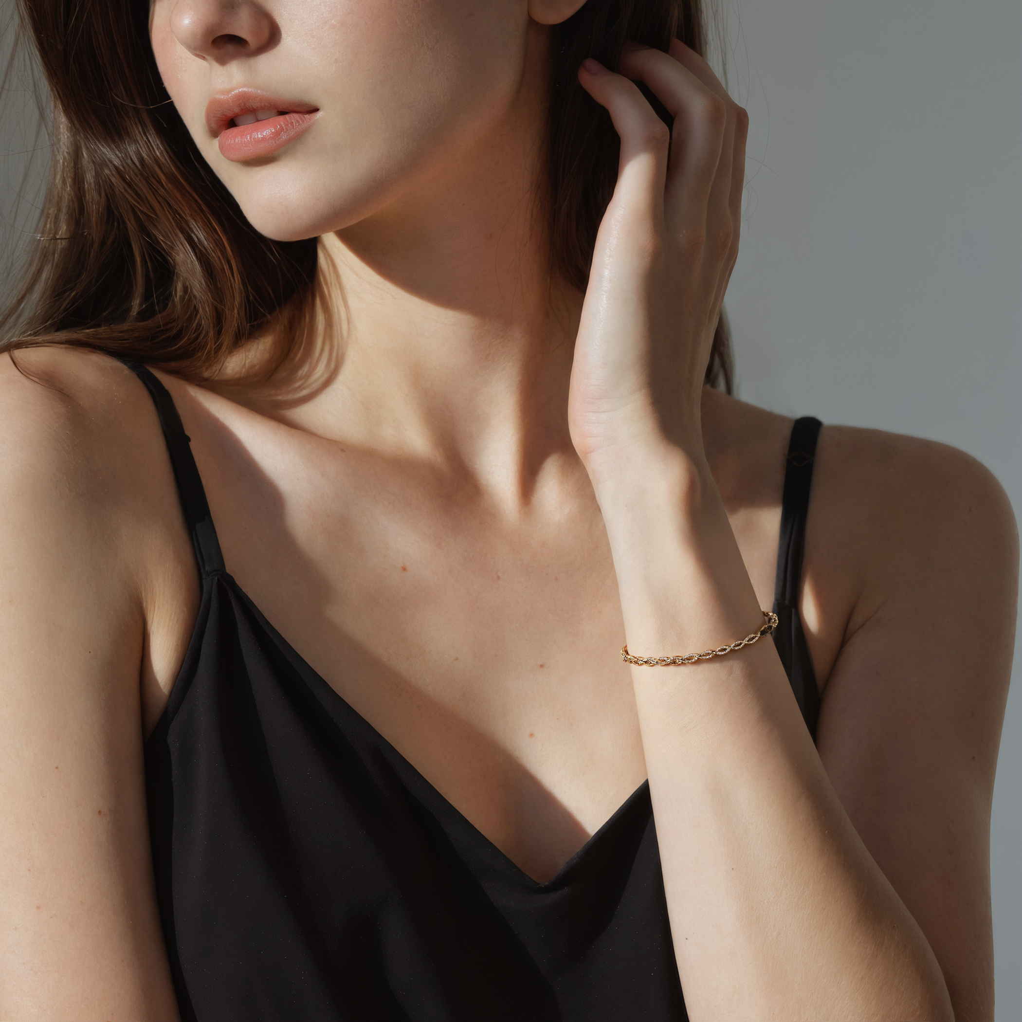 Armband Savicki: Gold 585, Diamanten