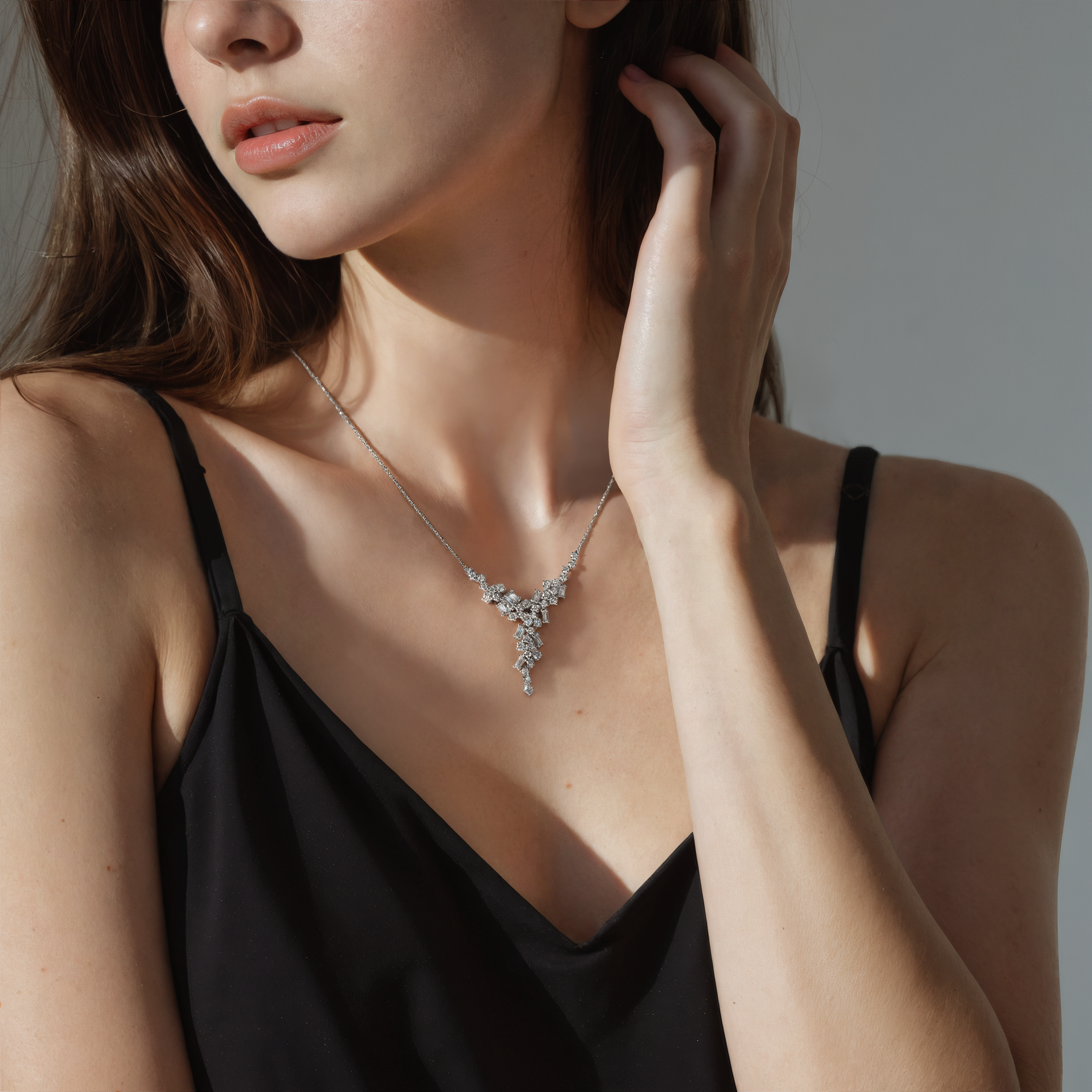 Kette Savicki: Weißgold 585