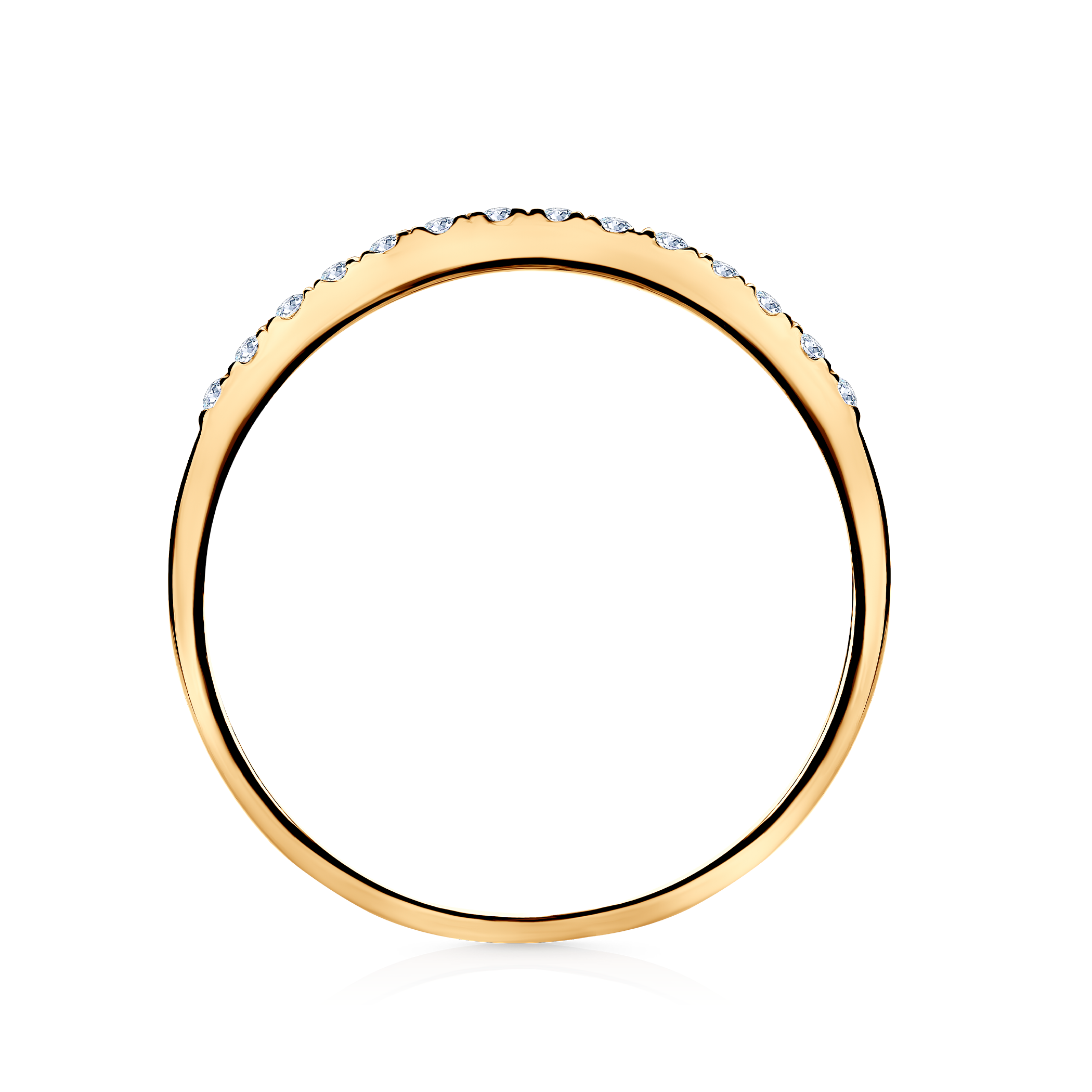 Pierścionek Savicki: złoto, cyrkonie