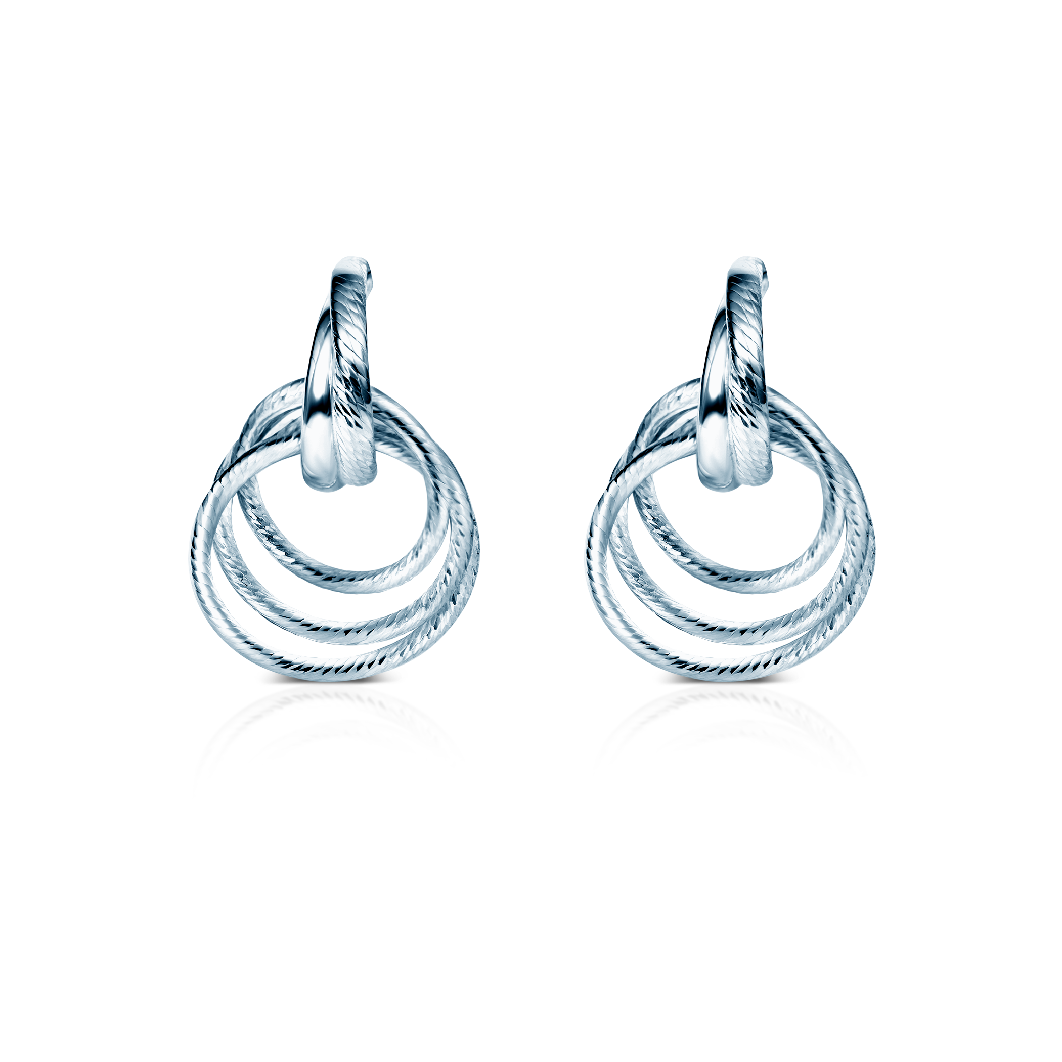 Kolczyki Savicki: srebrne