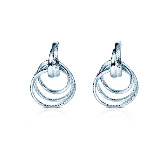 Kolczyki Savicki: srebrne