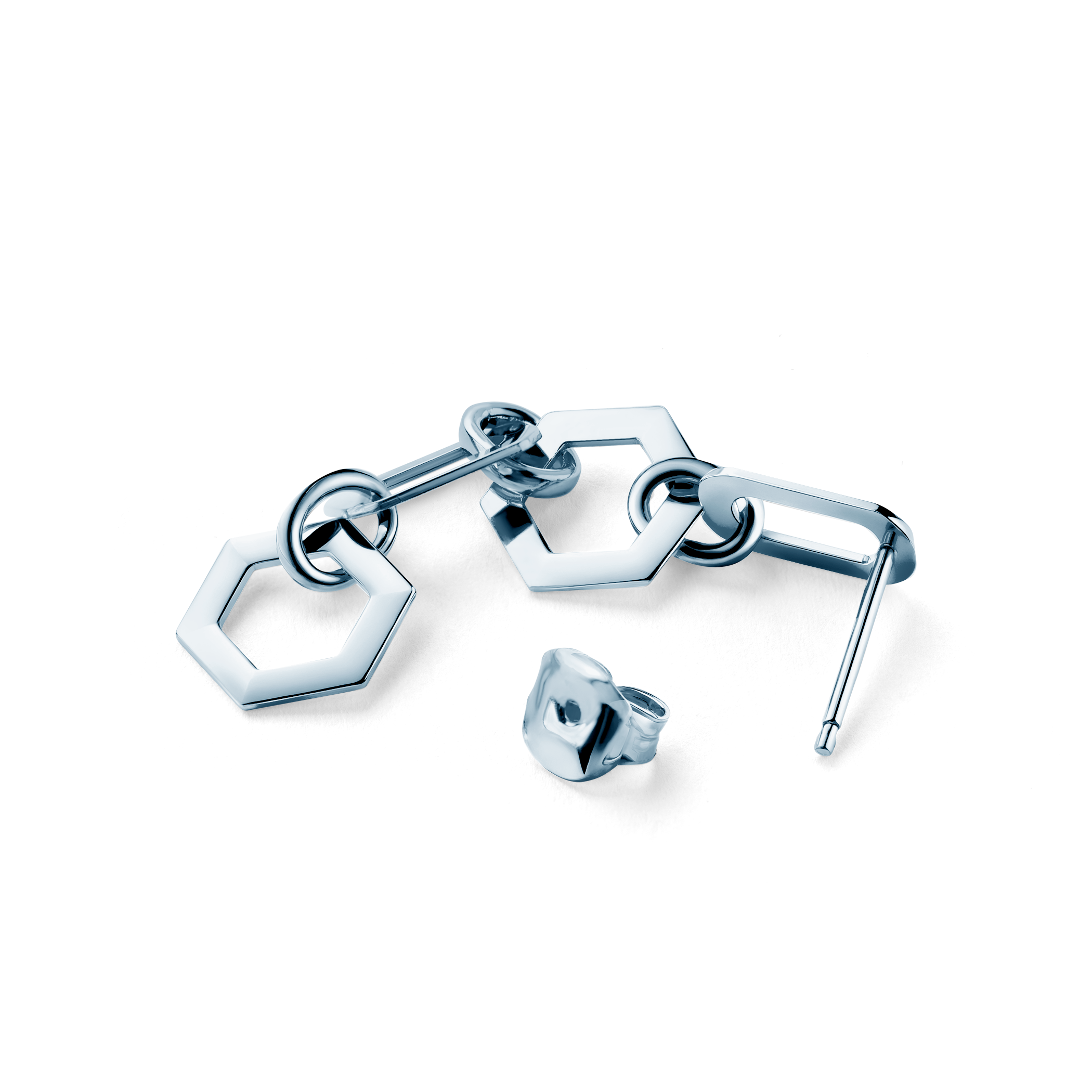 Ohrringe Savicki: Silber vergoldet