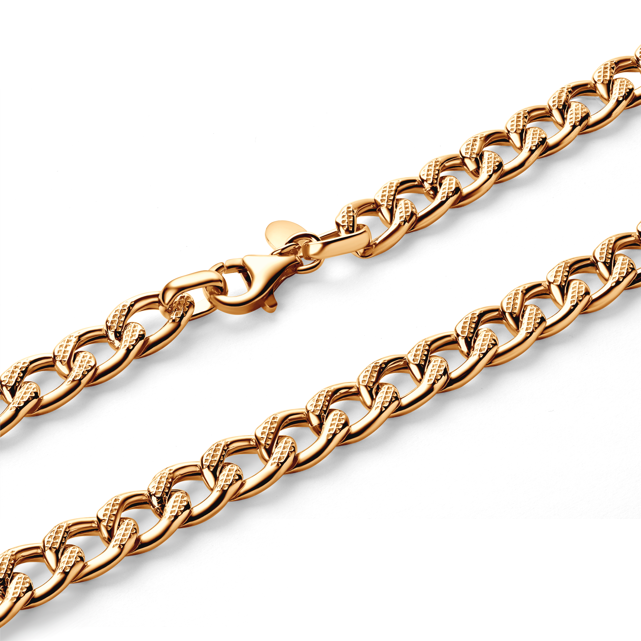 Naszyjnik Savicki 8mm: srebro pozłacane