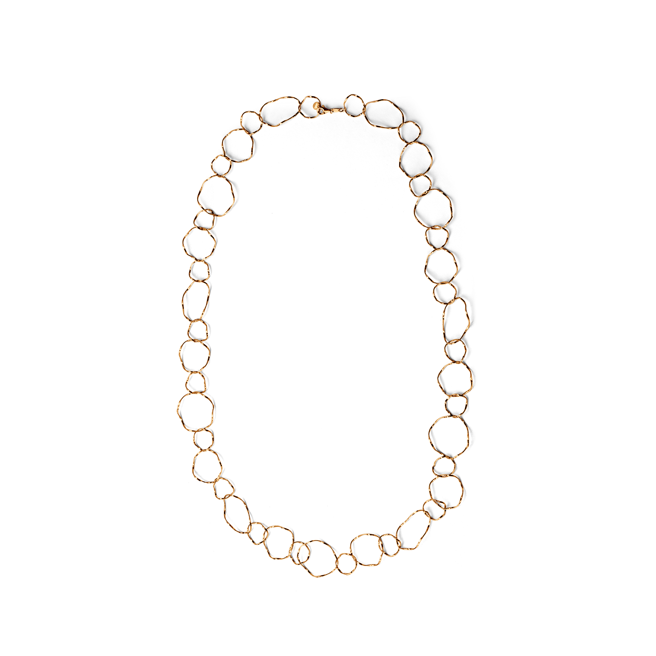 Naszyjnik koła Savicki: srebro pozłacane