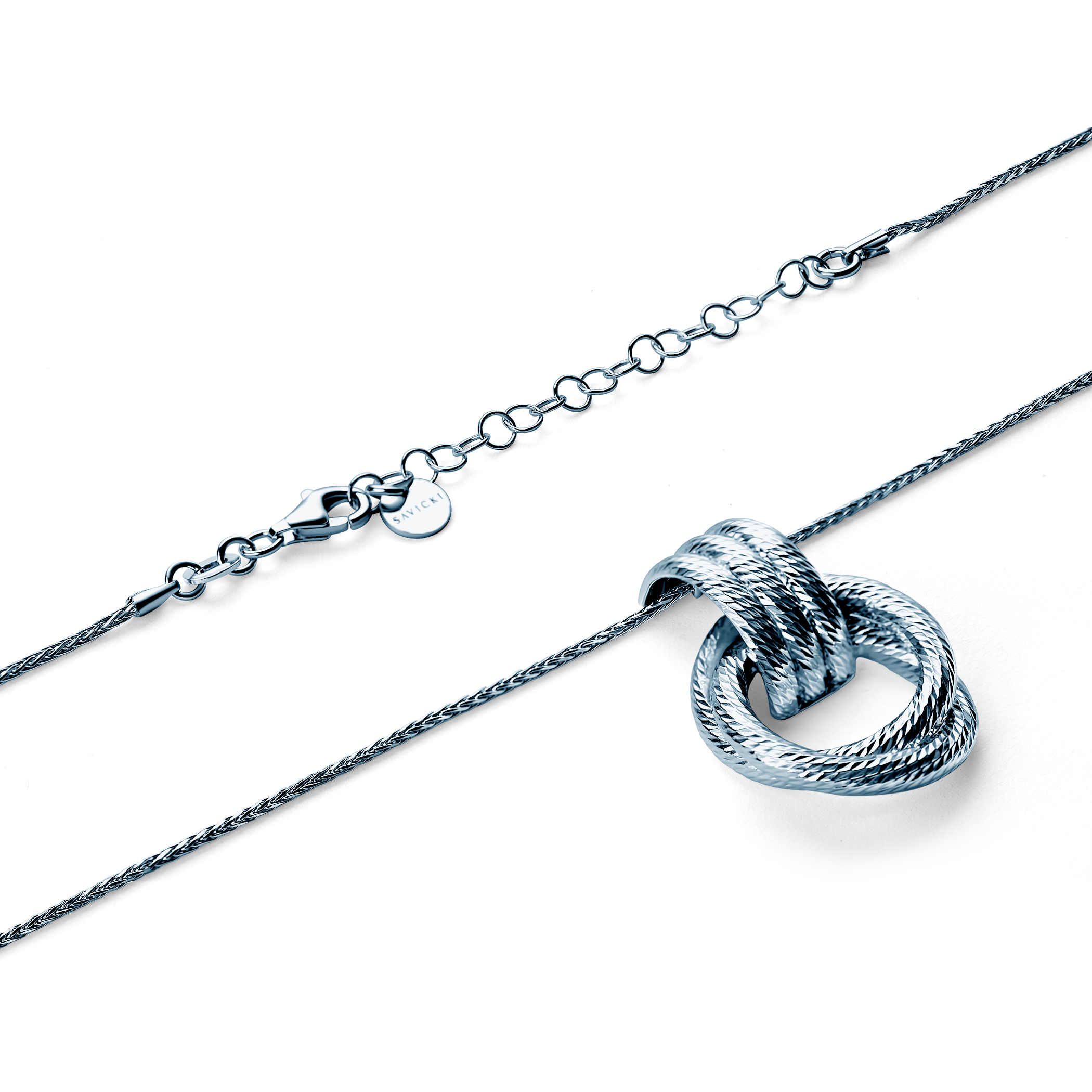 Naszyjnik Savicki: srebro pozłacane