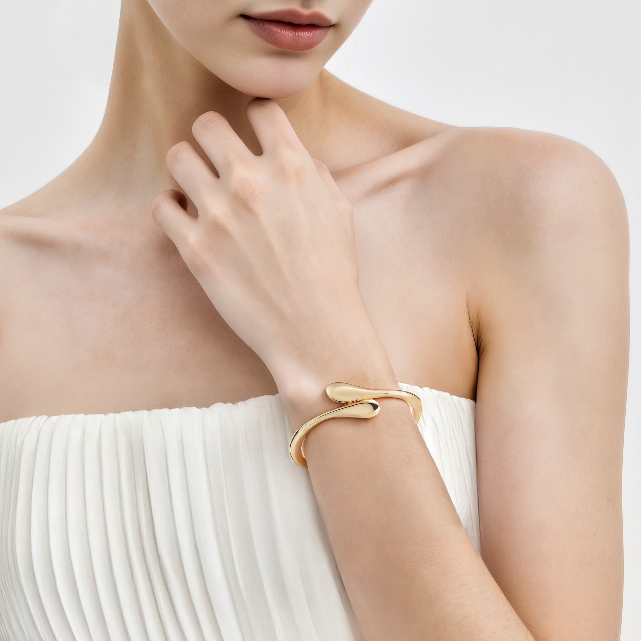 Rosée Armband Silber vergoldet