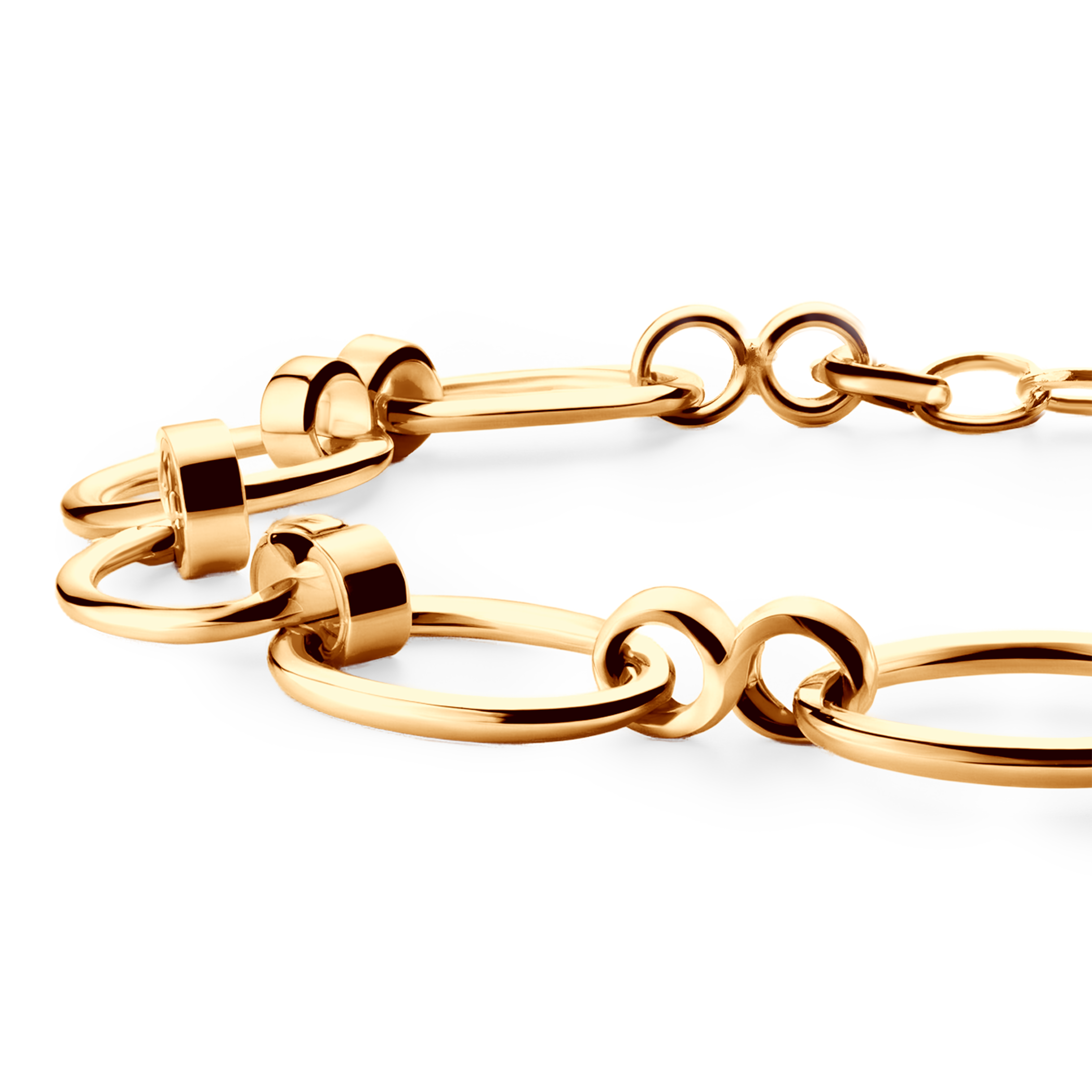 Bransoletka Savicki 10,2mm: srebro pozłacane